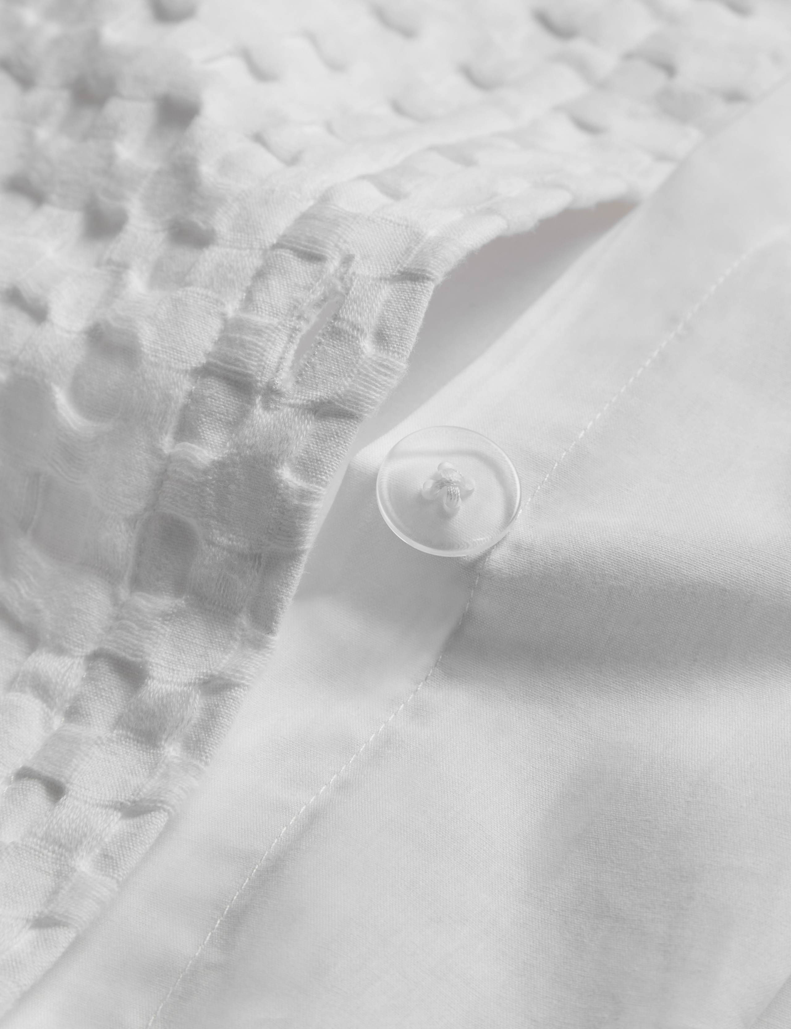 Pure Cotton Large Waffle Bedding Set 5 of 5