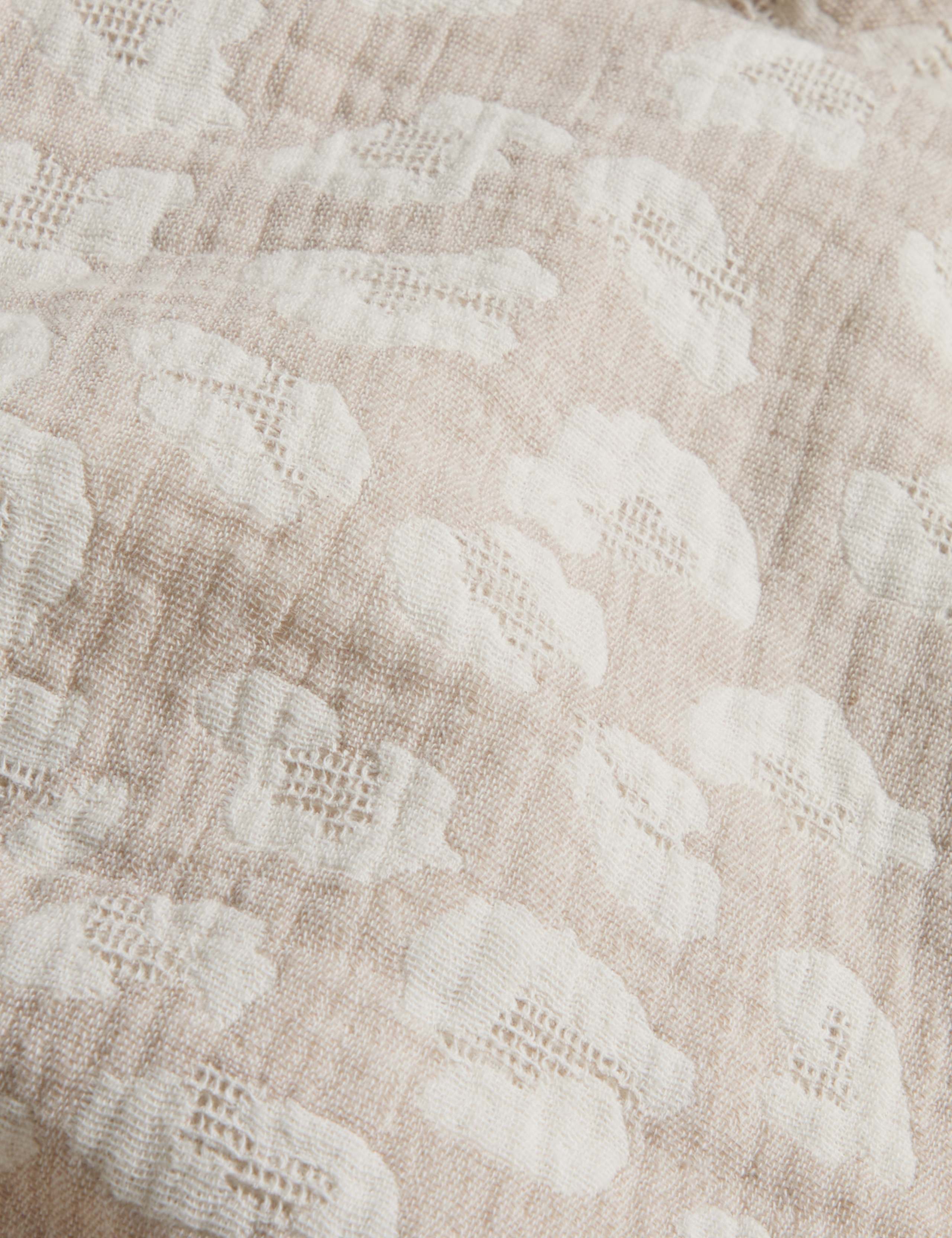 Pure Cotton Leopard Jacquard Bedding Set 4 of 5