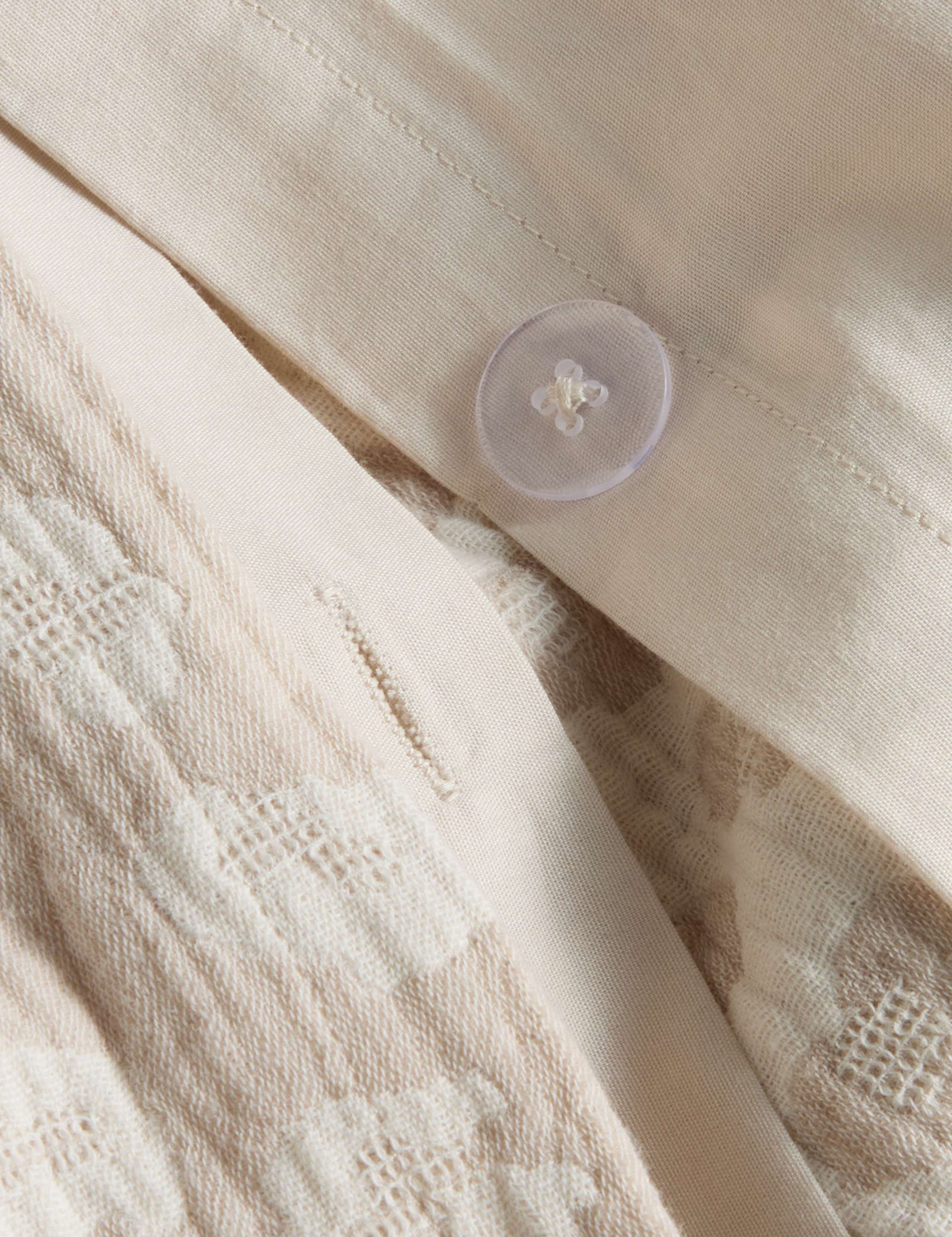 Pure Cotton Leopard Jacquard Bedding Set 5 of 5