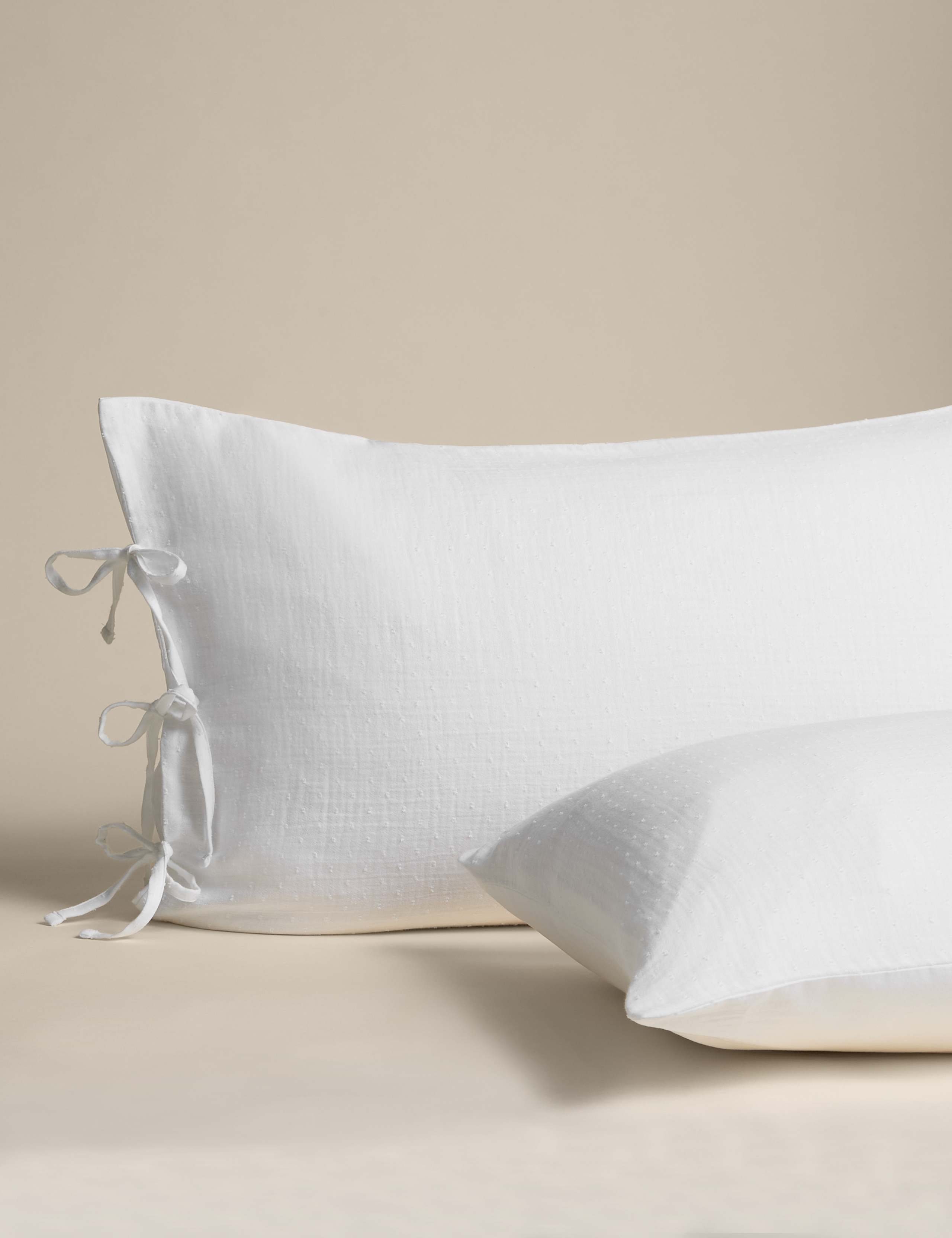 Pure Cotton Muslin Dobby Bedding Set 3 of 5