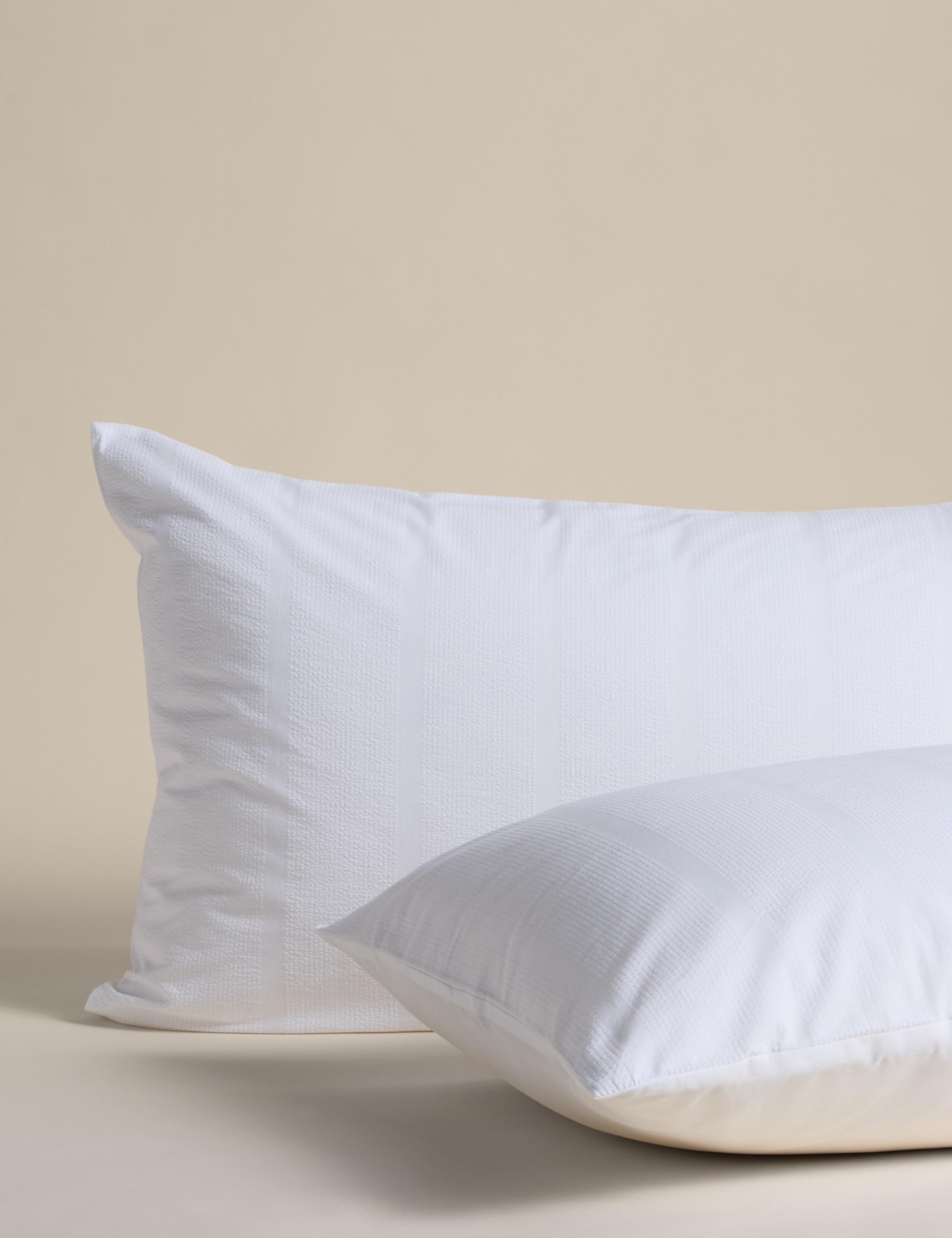 Pure Cotton Striped Seersucker Bedding Set 3 of 5