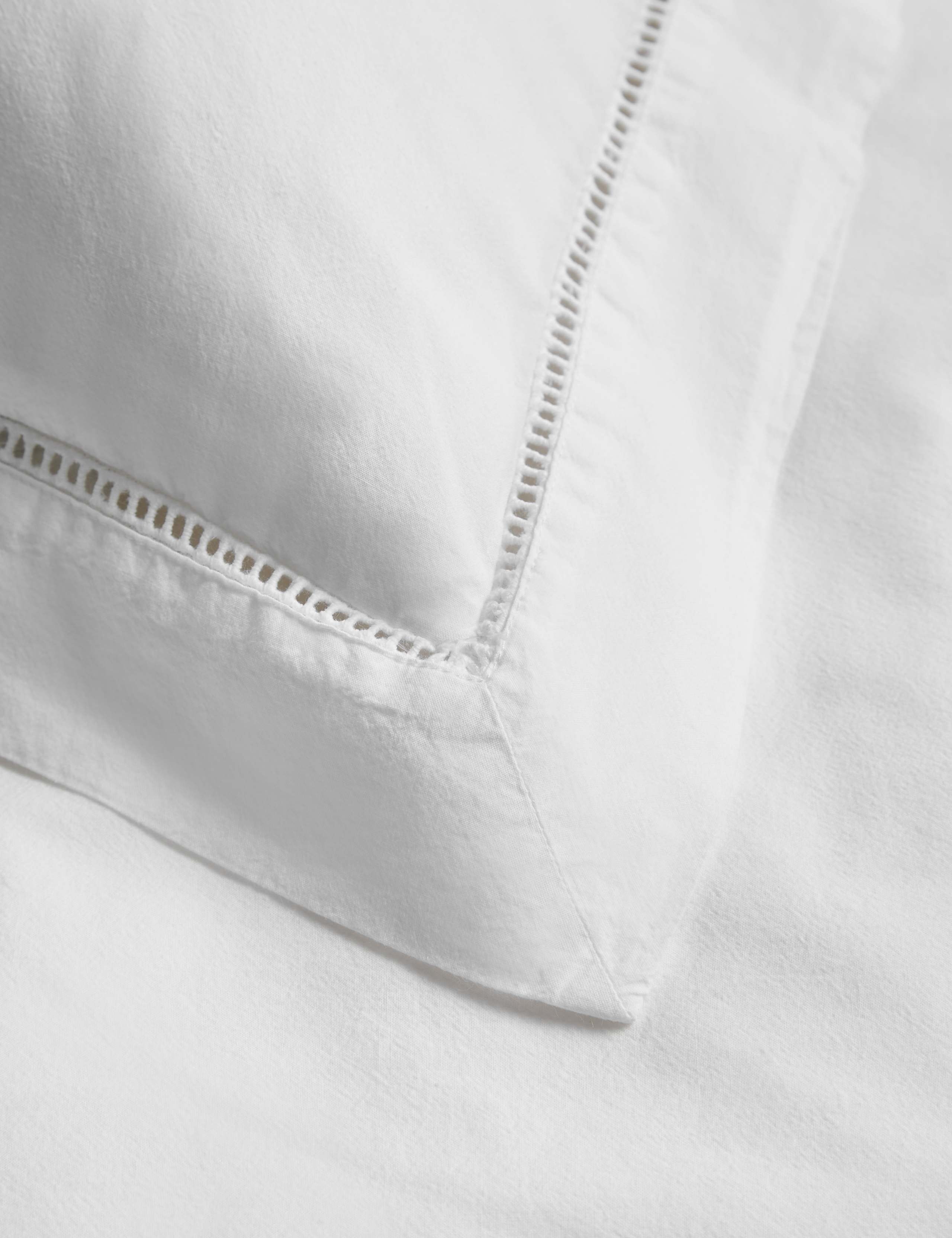 Pure Cotton Ladder Stitch Bedding Set 4 of 5