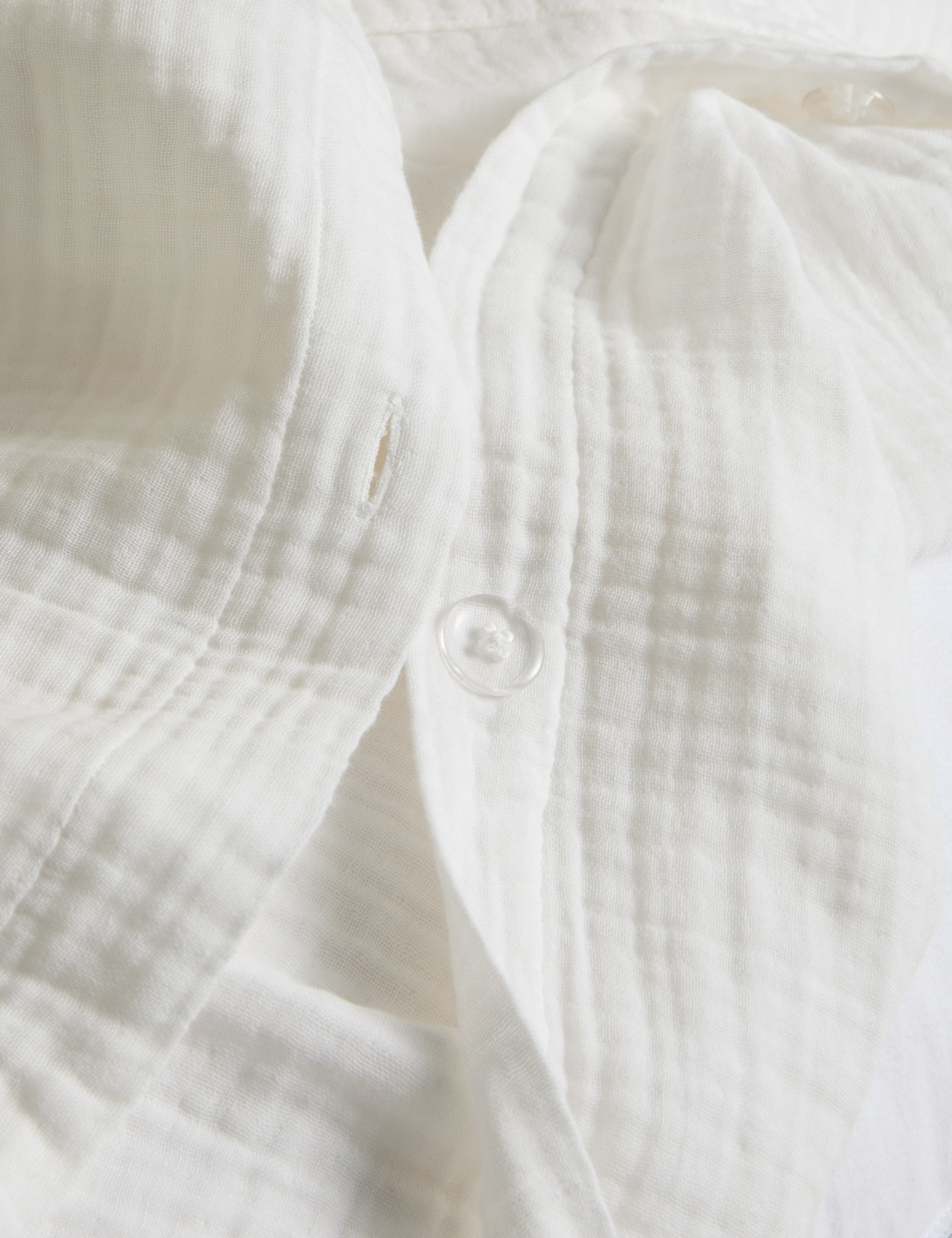 Pure Cotton Muslin Floral Sprig Bedding Set 5 of 5