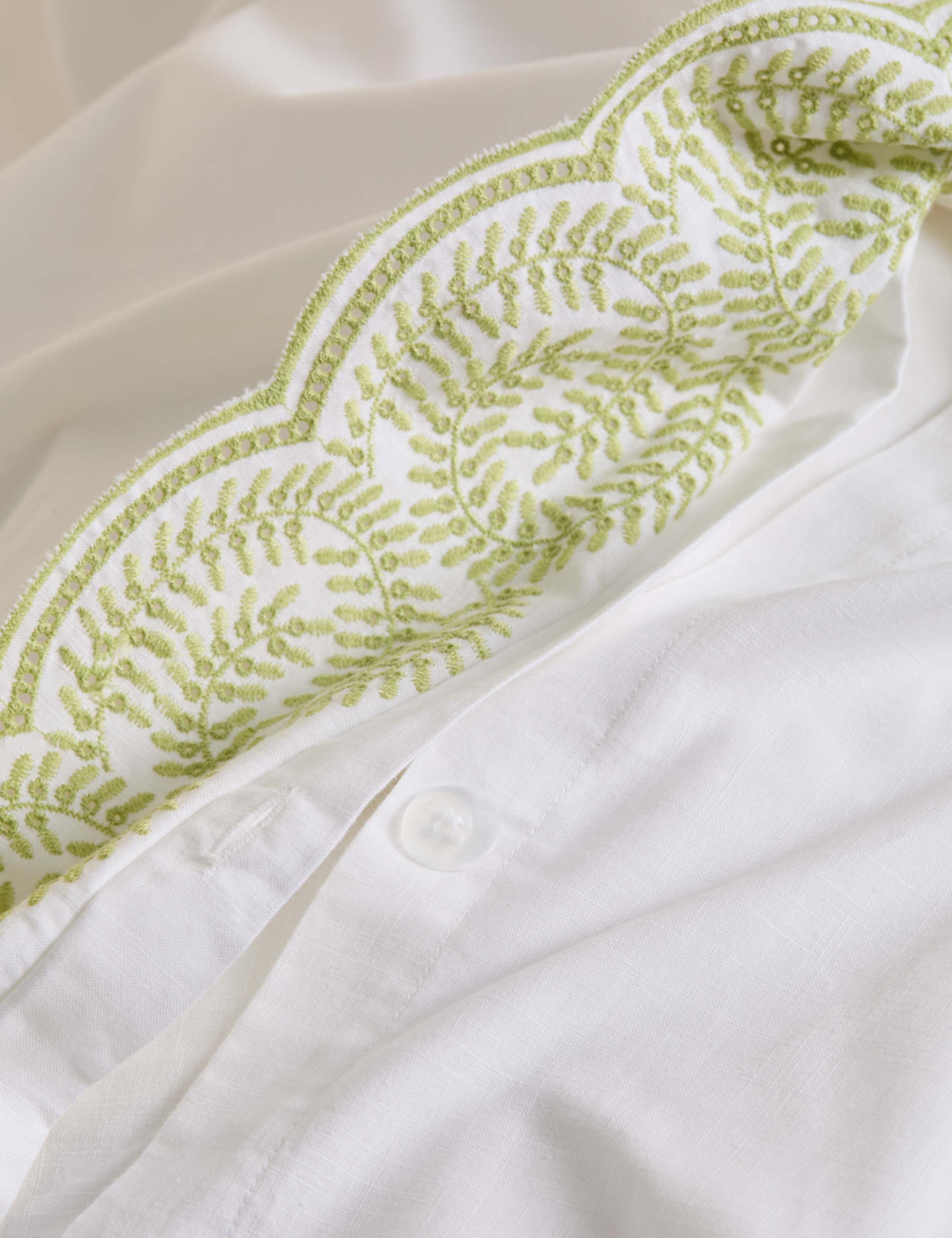 Pure Cotton Embroidered Bedding Set 4 of 5