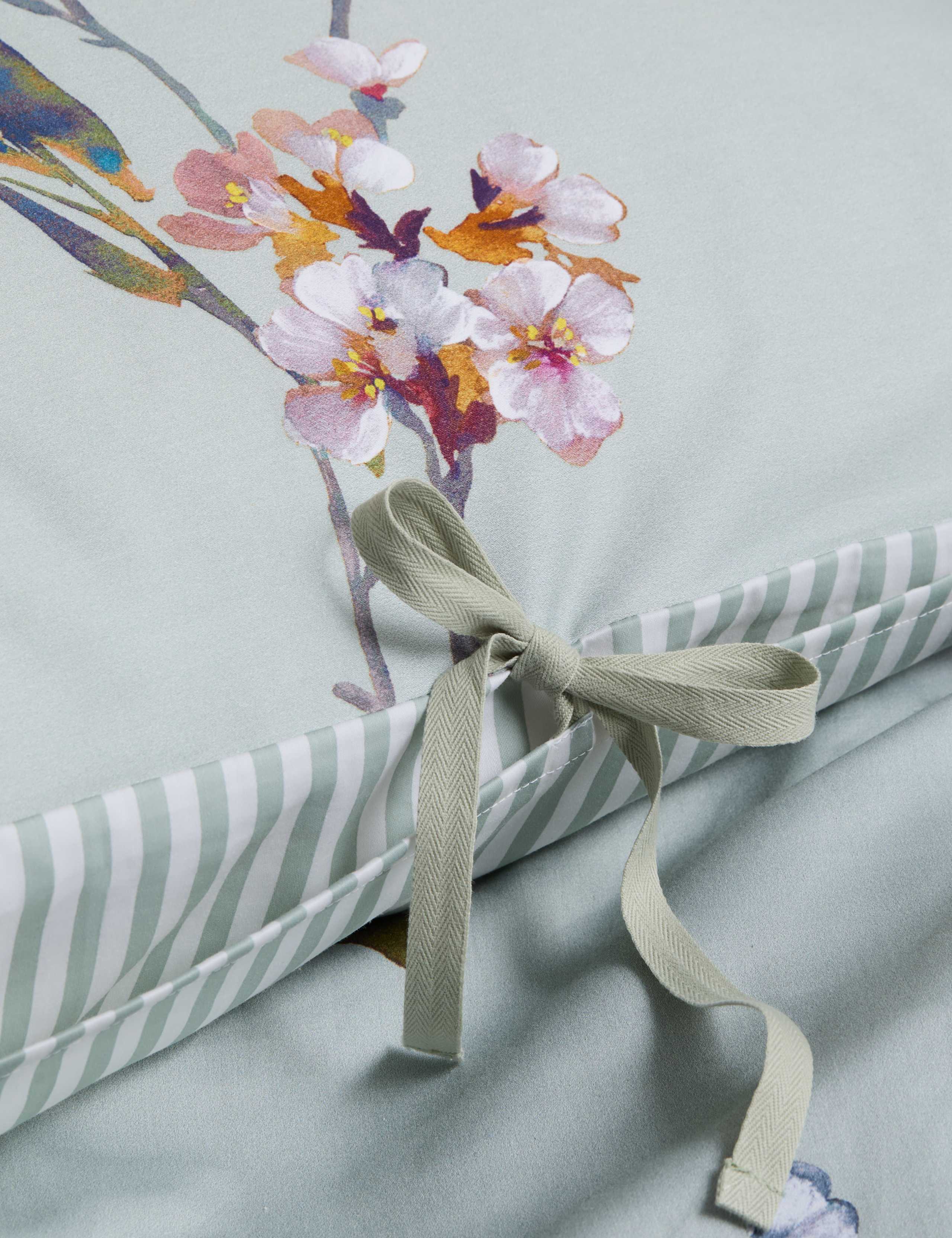 Pure Cotton Trailing Blooms Bedding Set 5 of 5