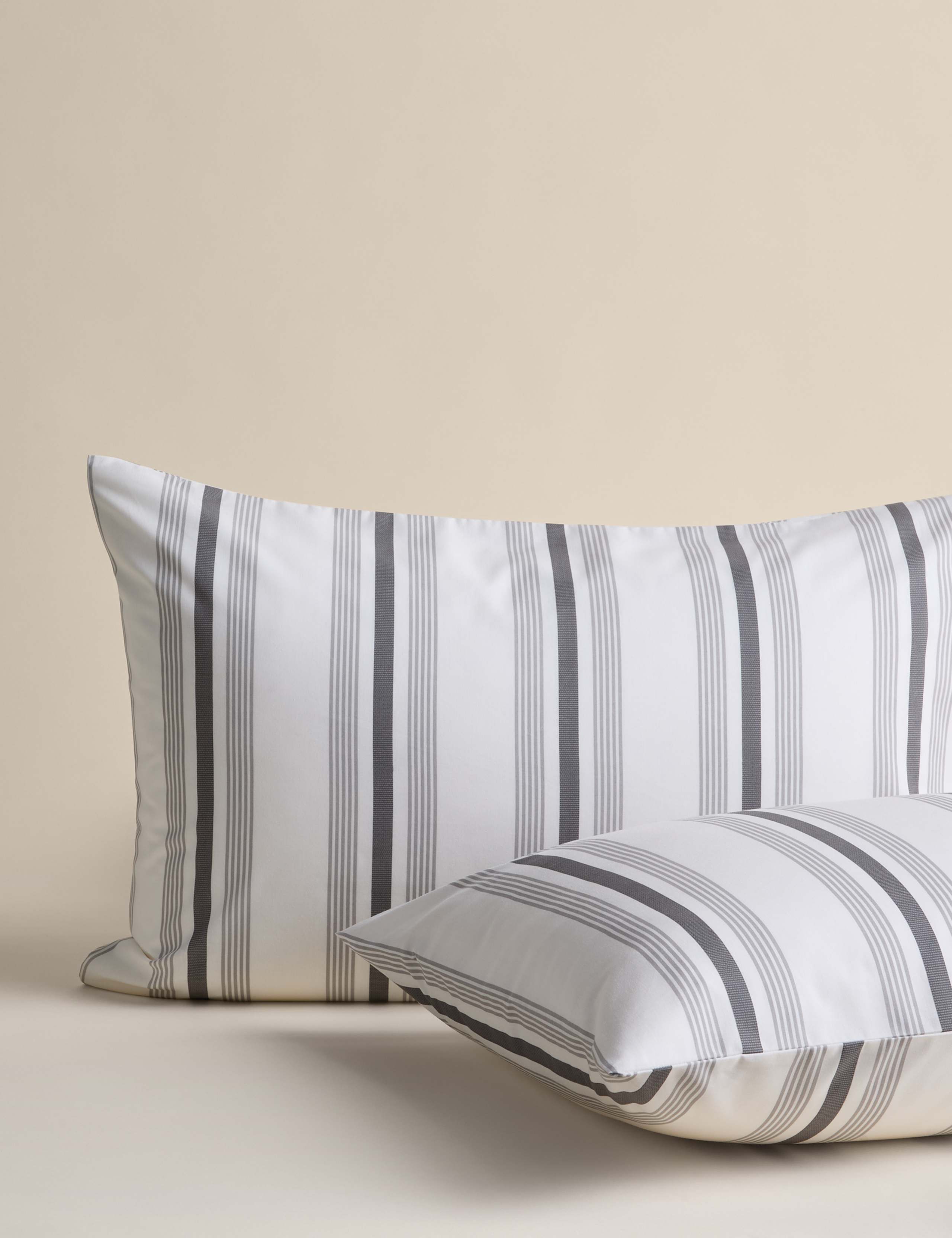 Pure Cotton Striped Bedding Set 3 of 5