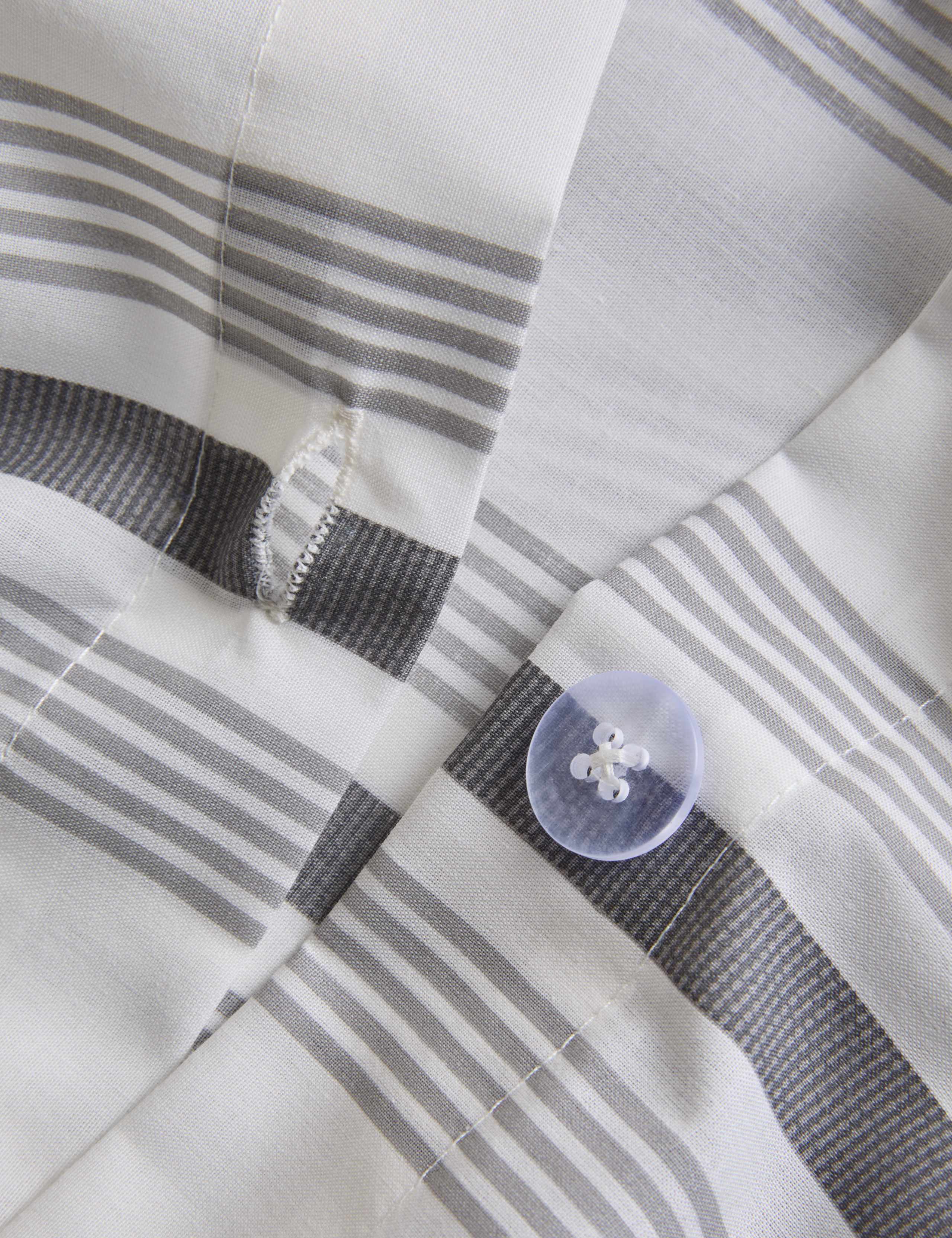 Pure Cotton Striped Bedding Set 4 of 5