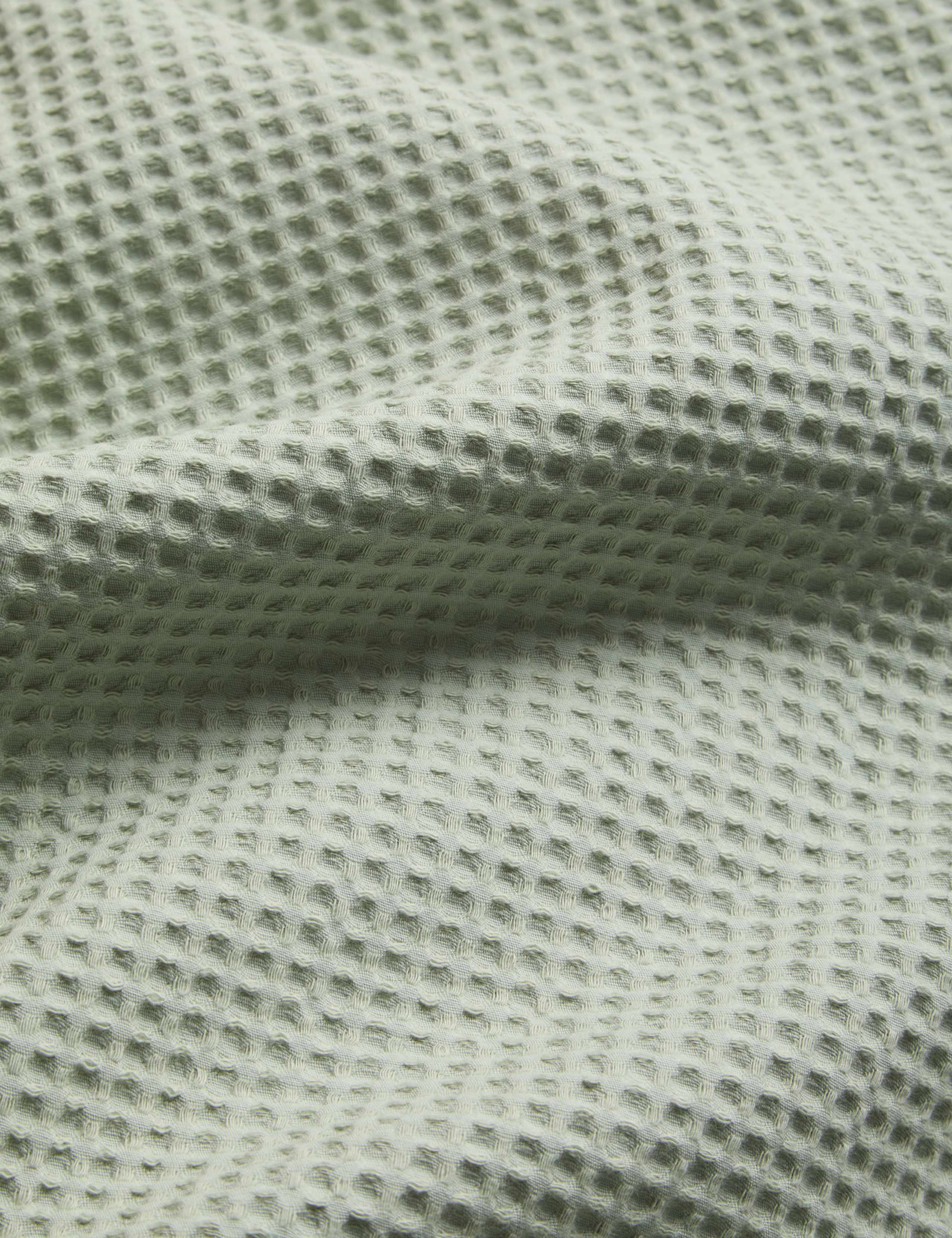 Washed Cotton Waffle Bedding Set 4 of 5