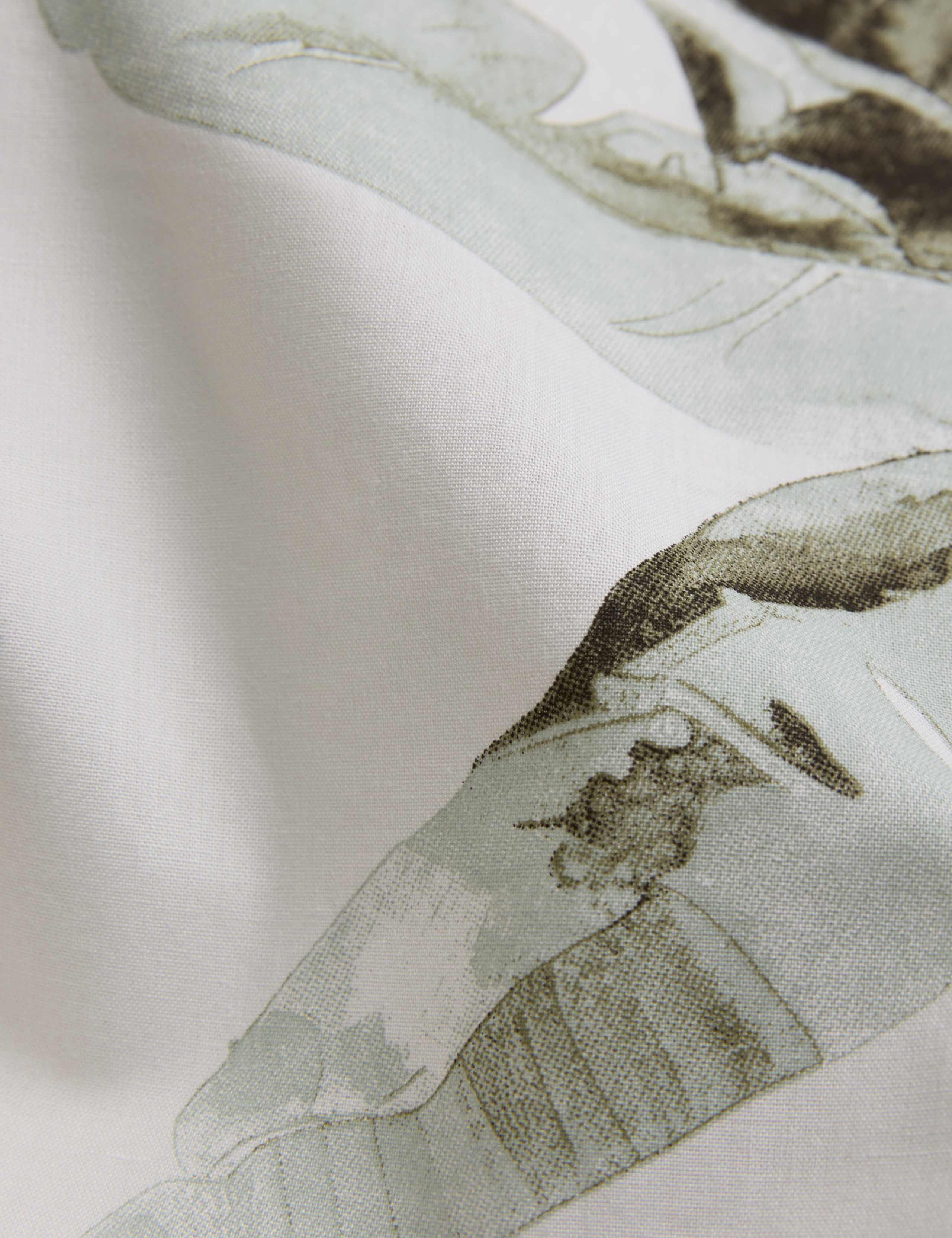 Pure Cotton Botanical Reversible Bedding Set 3 of 4