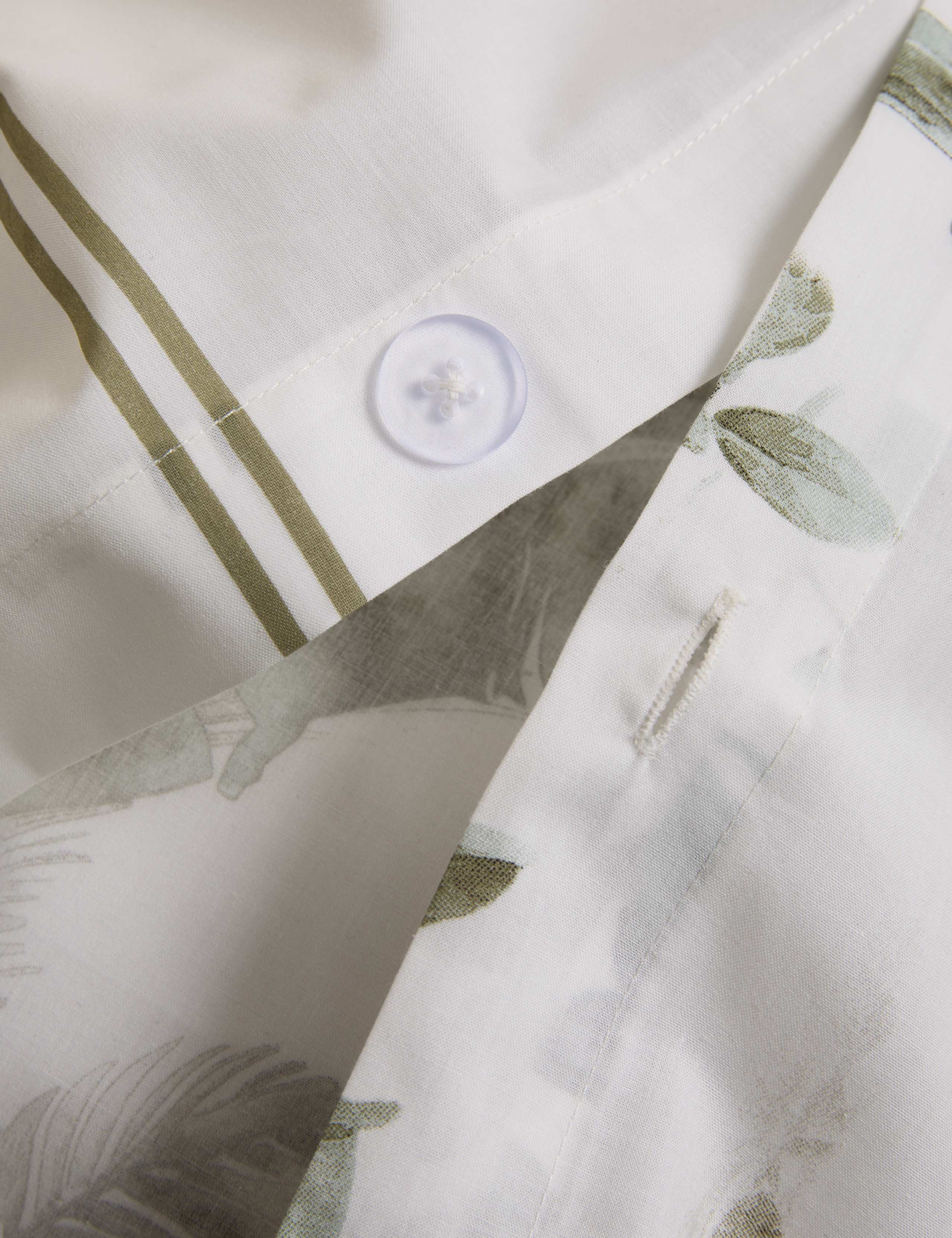 Pure Cotton Botanical Reversible Bedding Set 4 of 4