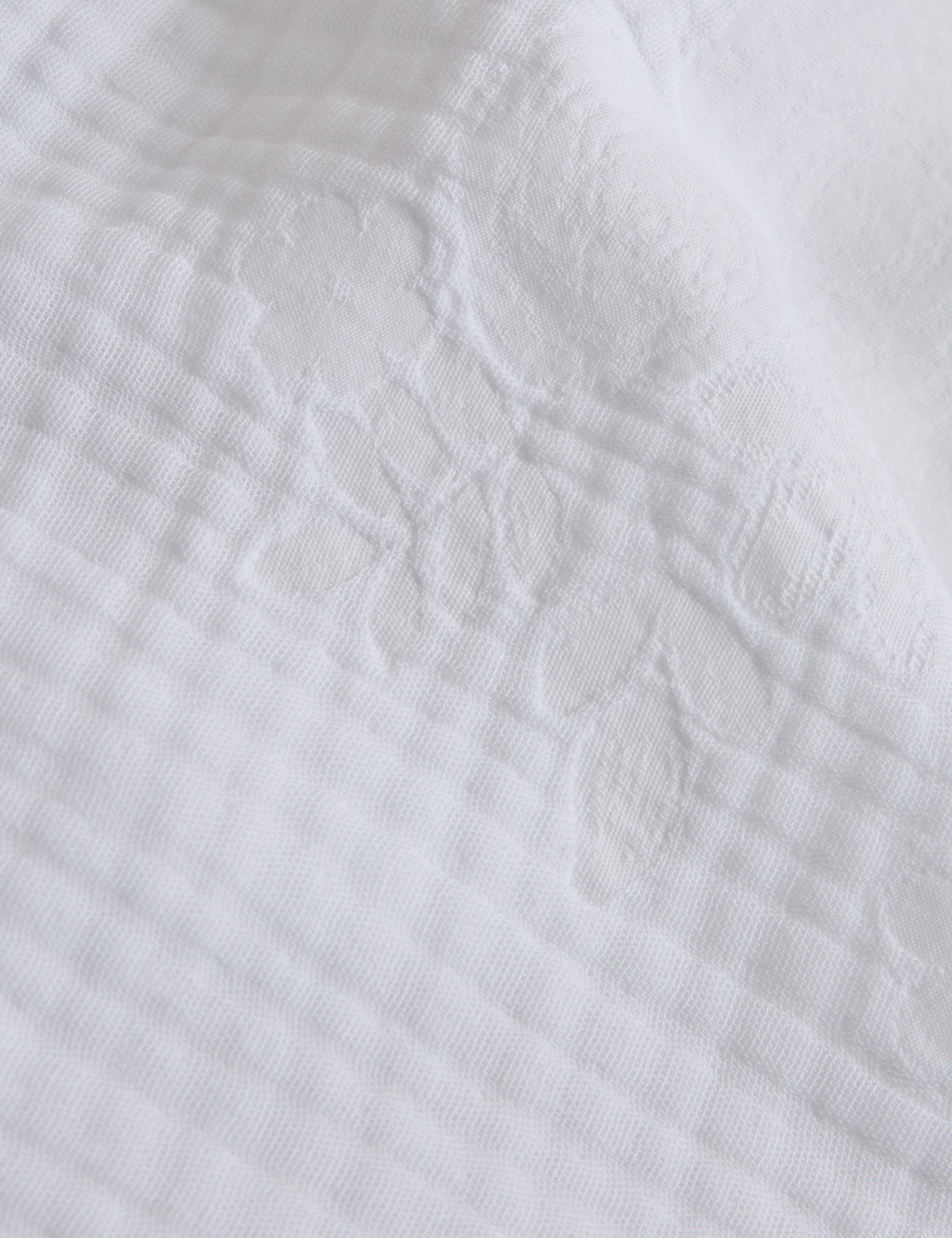 Pure Cotton Floral Jacquard Bedding Set 4 of 5