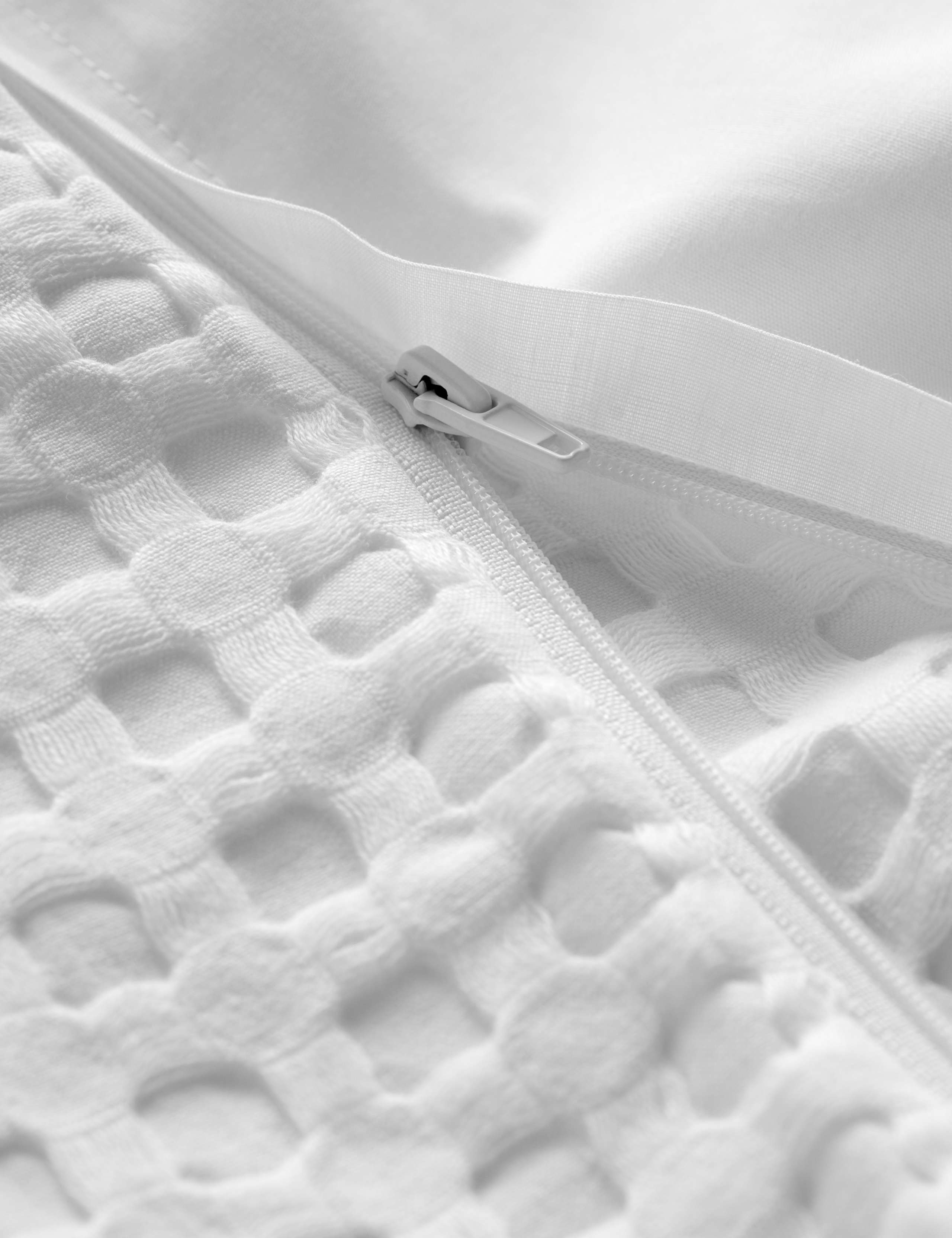 Pure Cotton Waffle Bedding Set 5 of 5