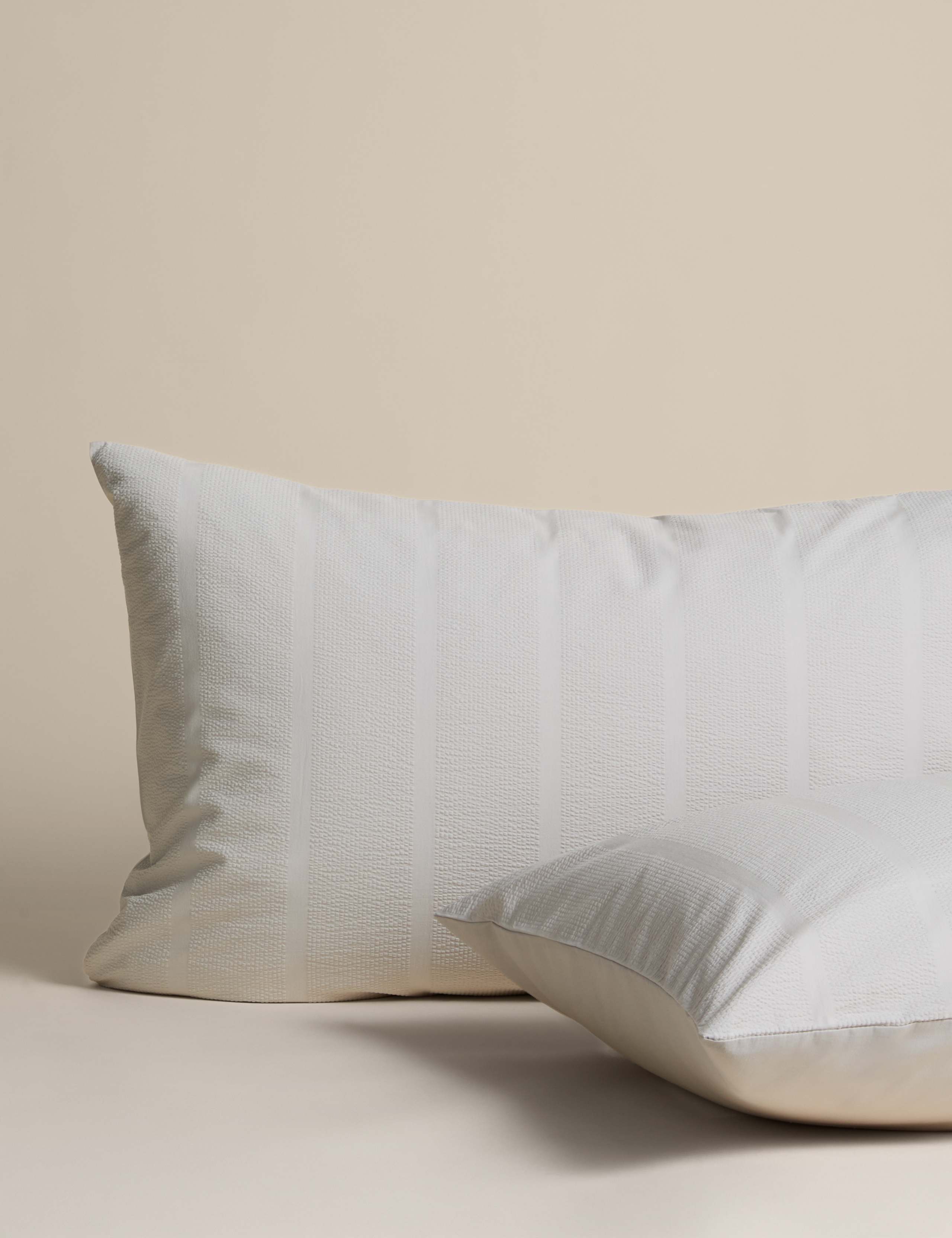 Pure Cotton Striped Seersucker Bedding Set 3 of 5