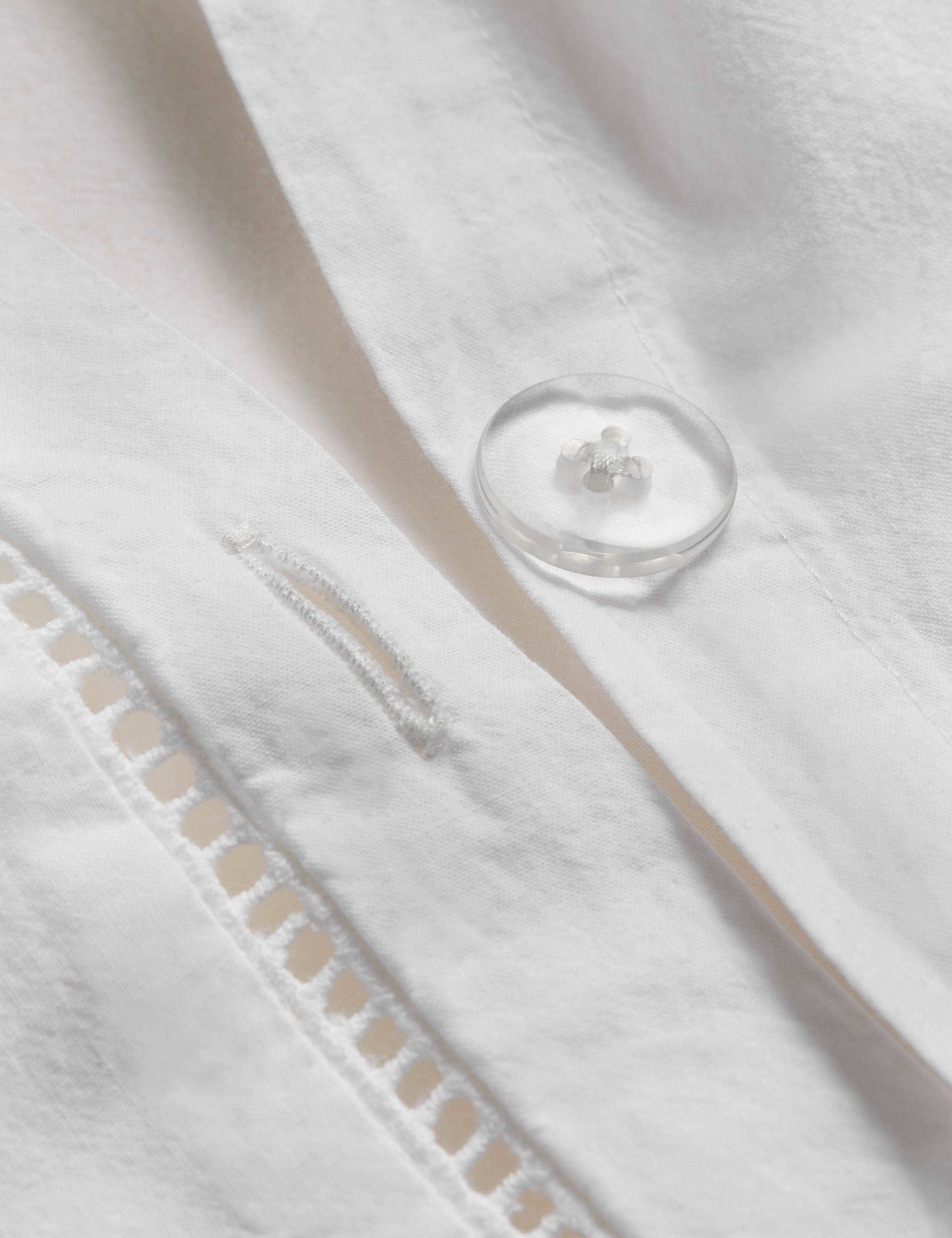 Pure Cotton Ladder Stich Bedding Set 5 of 5