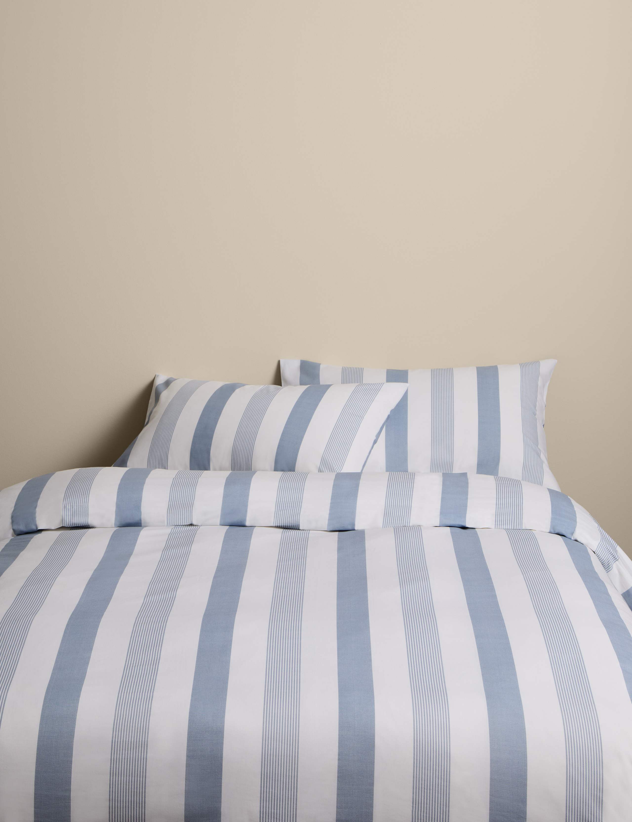 Pure Cotton Signature Stripe Bedding Set 1 of 1