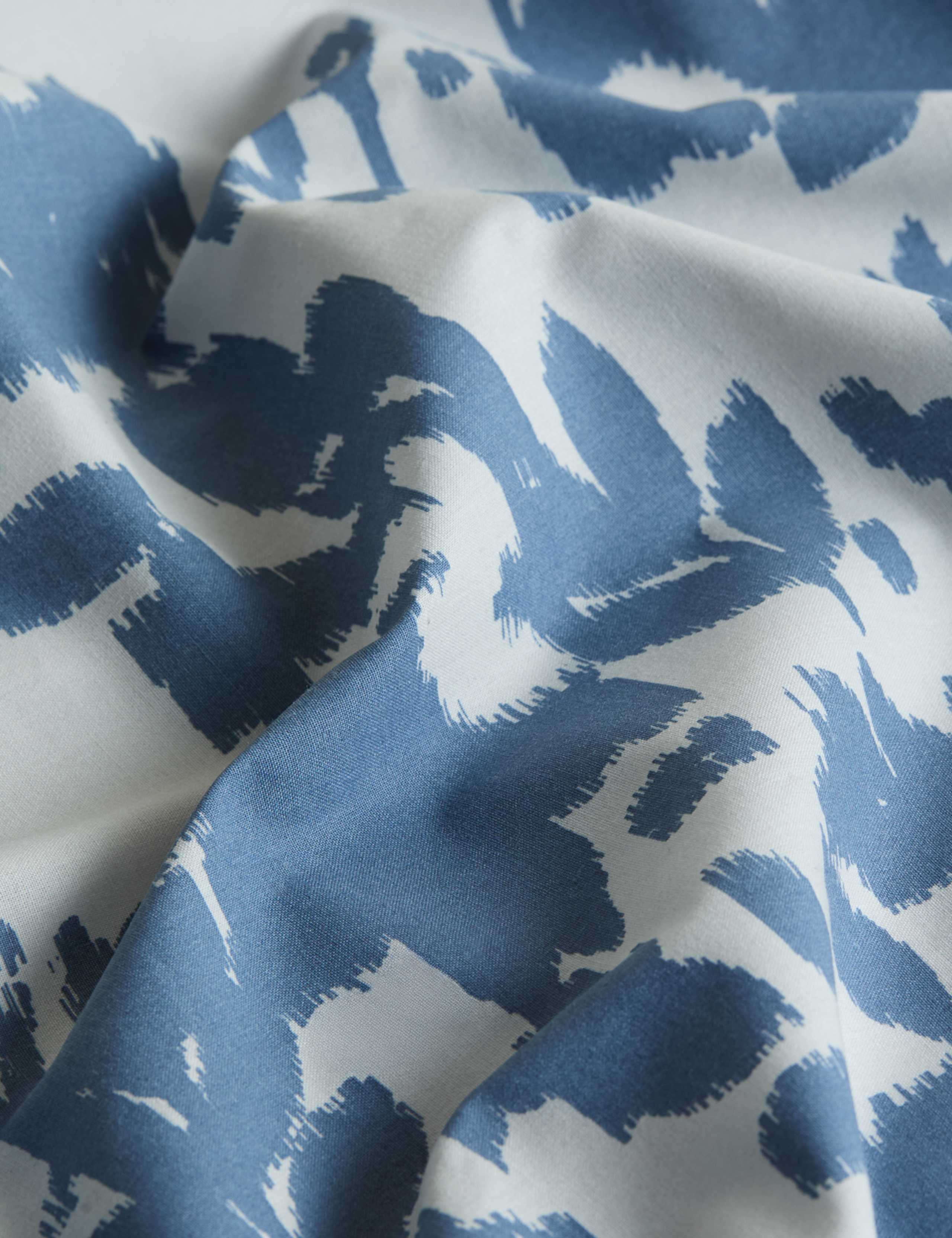 Cotton Rich Floral Reversible Bedding Set 4 of 5