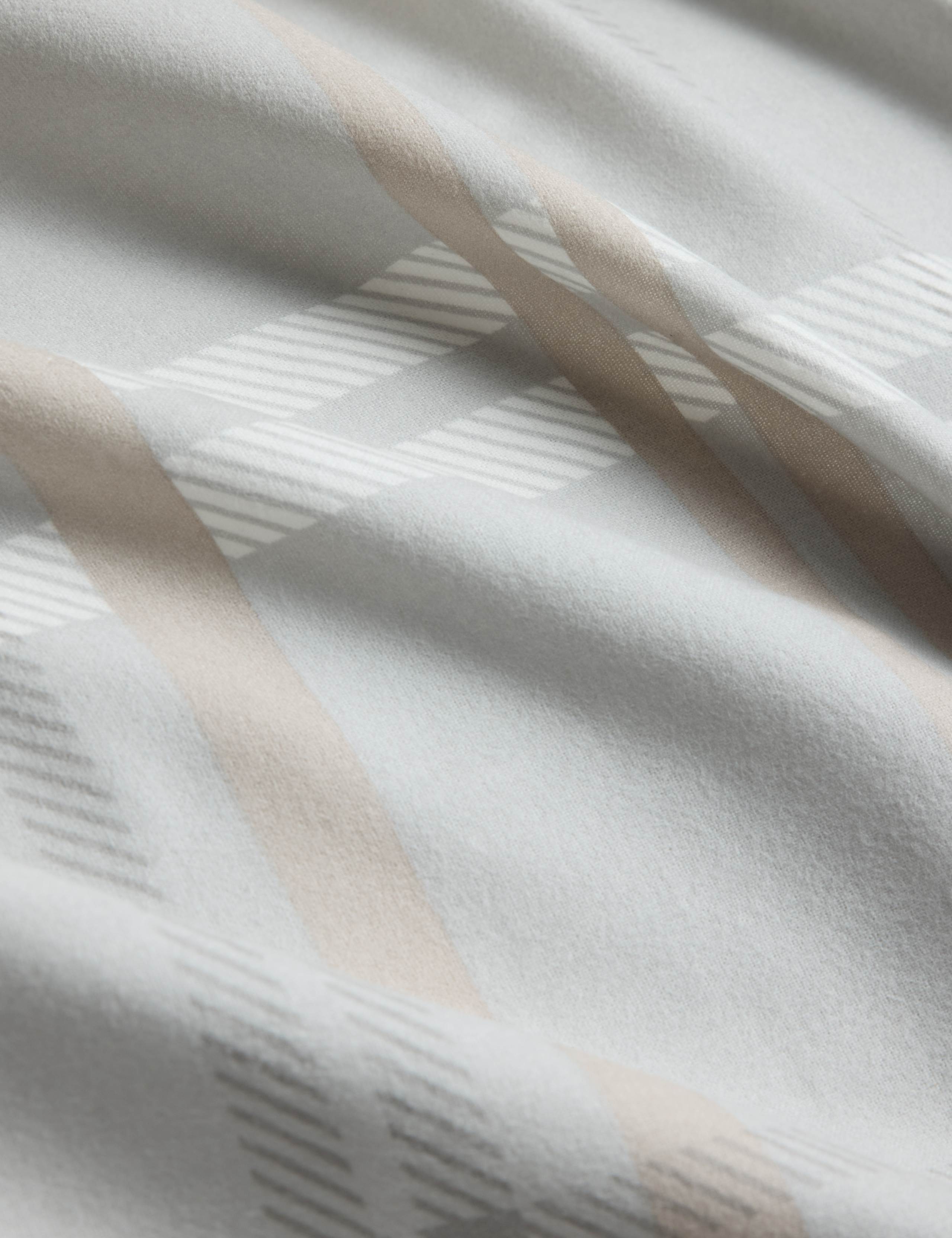 Brushed Cotton Check Bedding Set 3 of 4