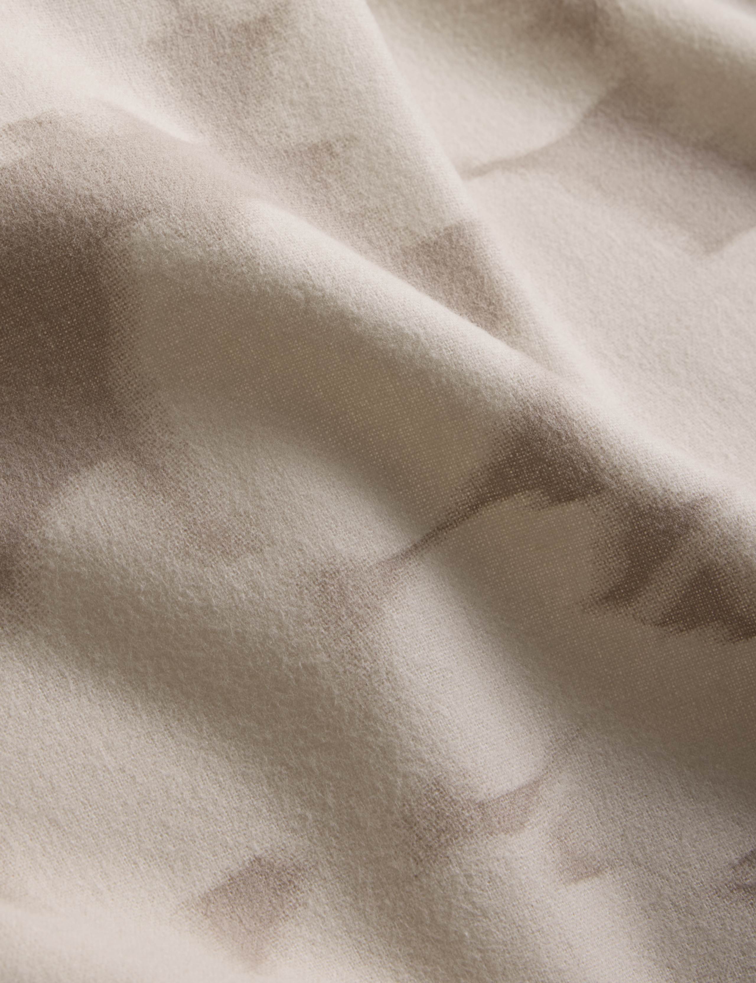 Pure Brushed Cotton Fern Print Bedding Set 4 of 5