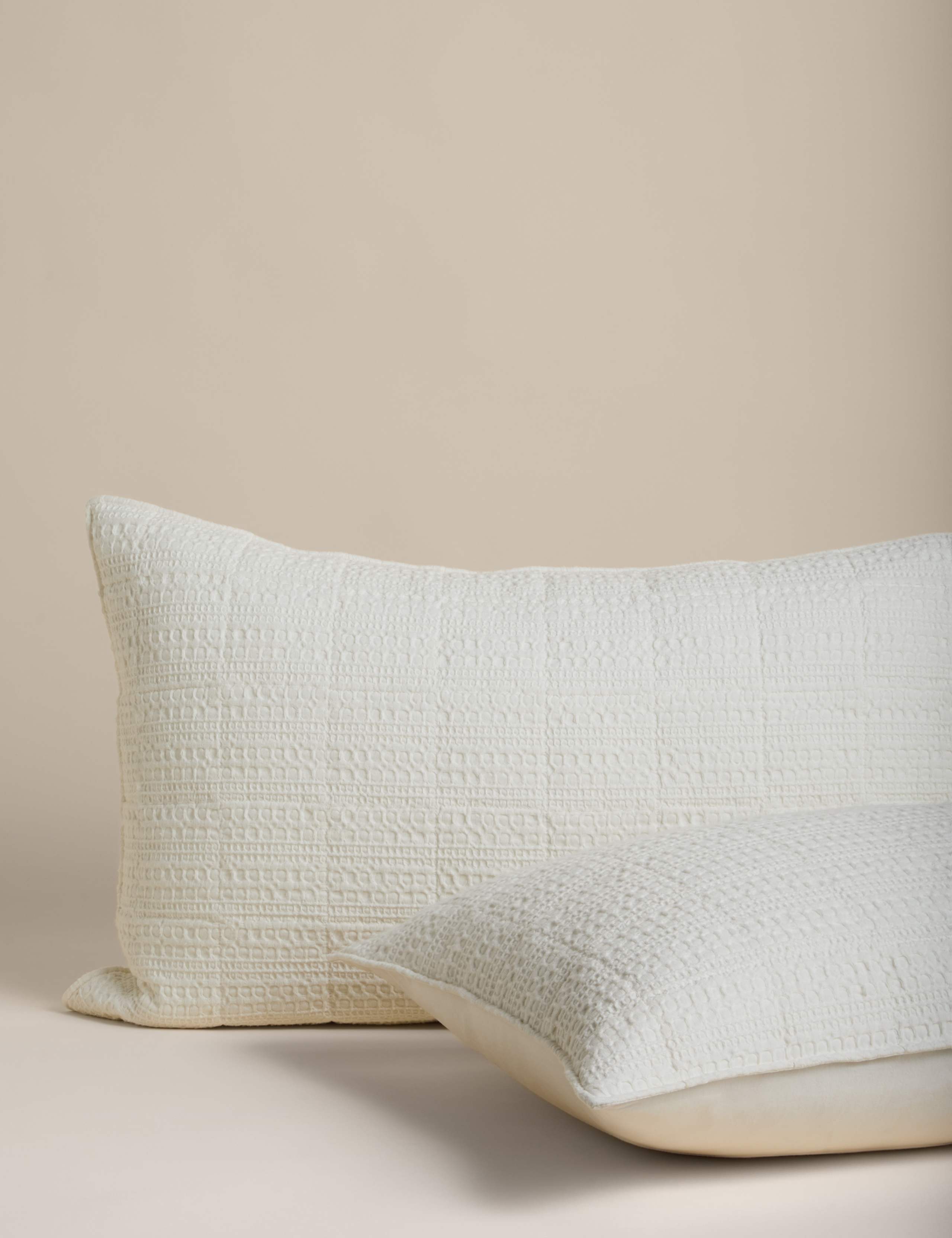 Pure Cotton Quilted Waffle 2.5 Tog Bedding Set 3 of 5
