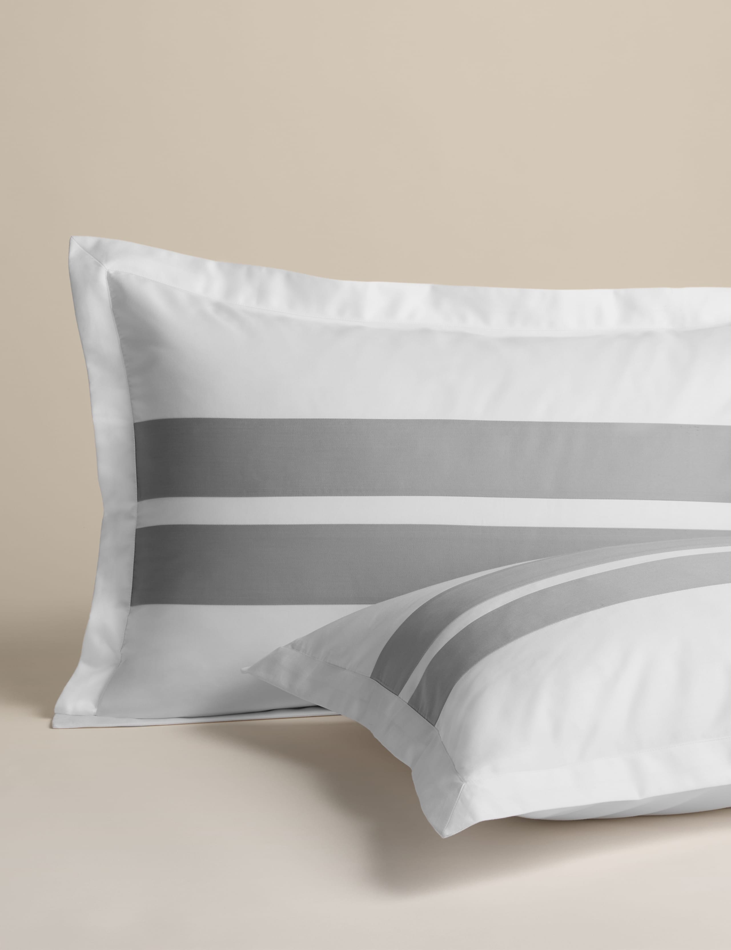 Sateen Stripe Bedding Set 3 of 5