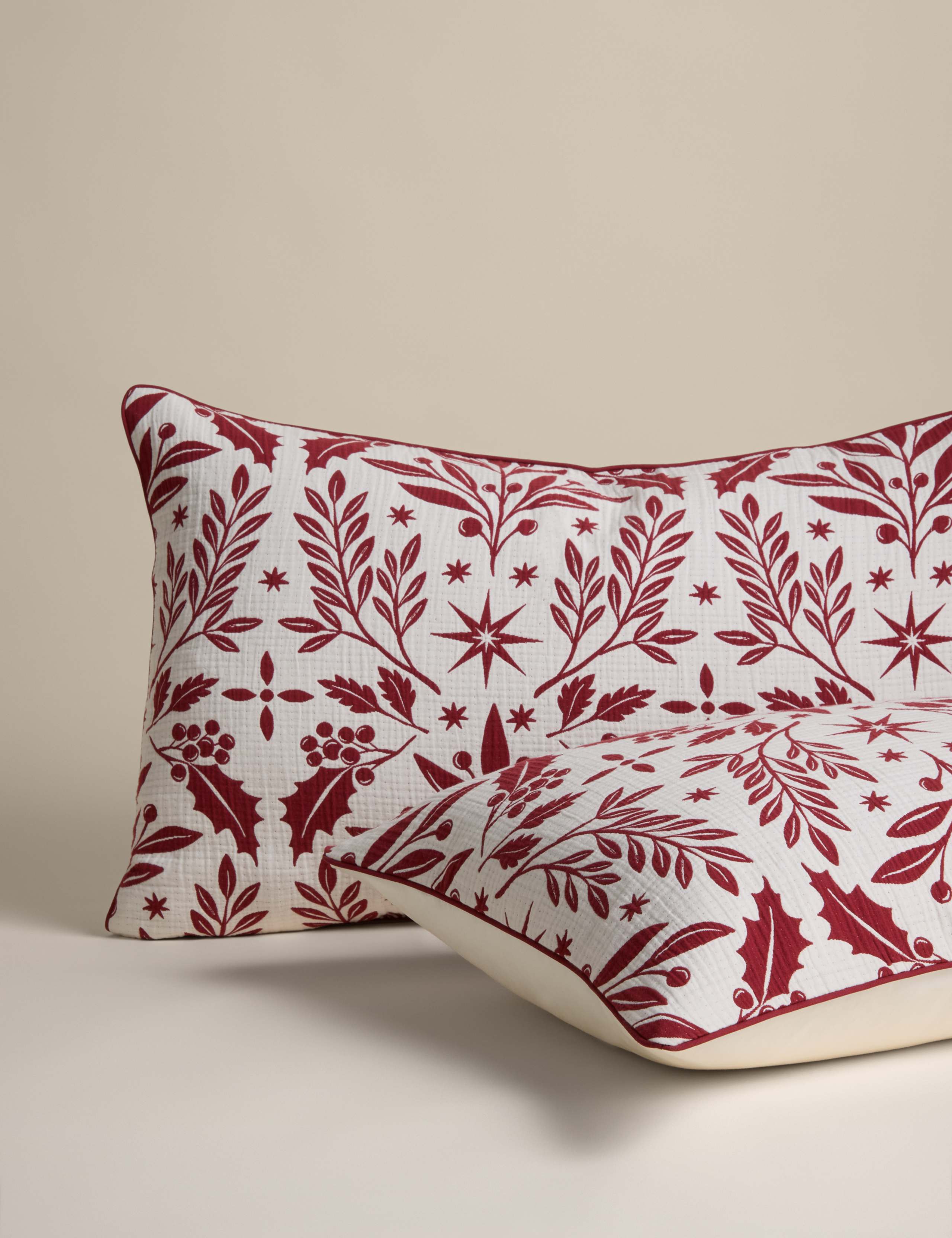 Woodland Pure Cotton Jacquard Bedding Set 3 of 5