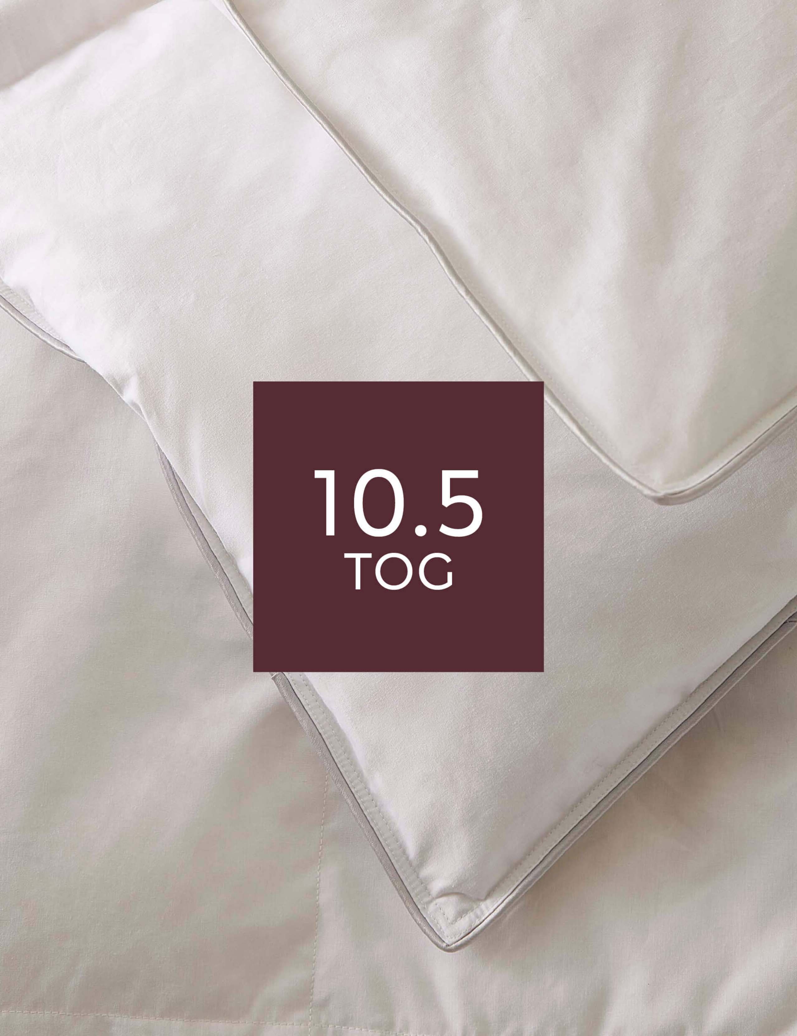 Deluxe Hungarian Goose Feather & Down 10.5 Tog Duvet 4 of 4