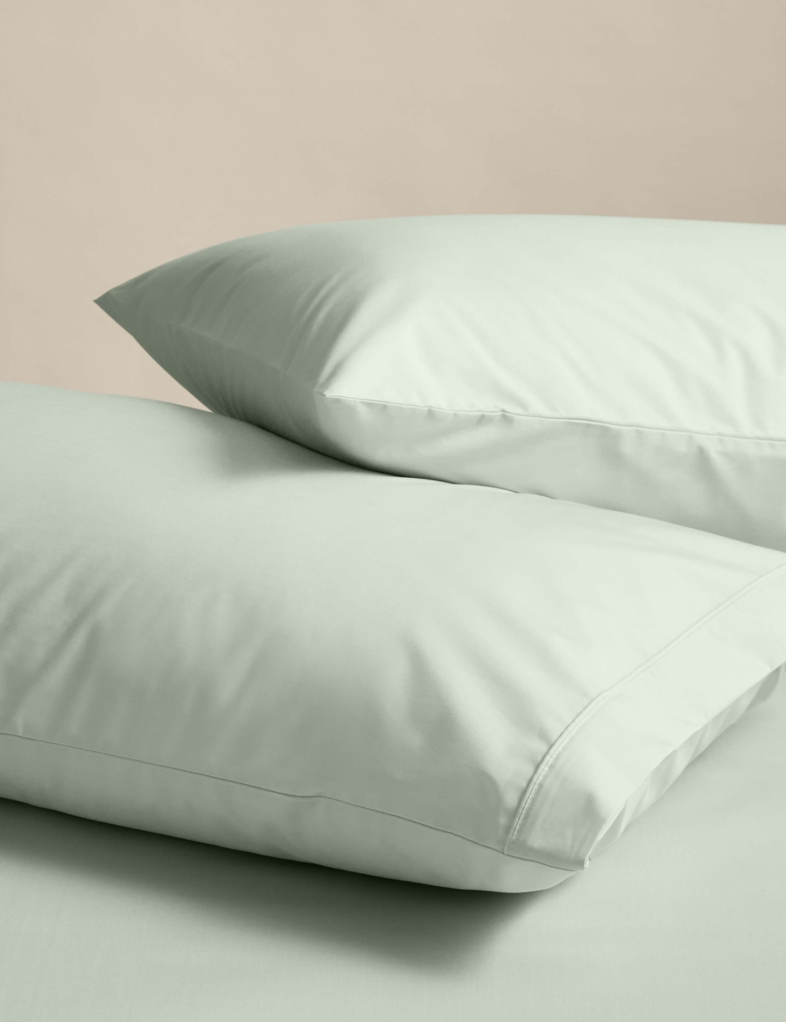 2pk Egyptian Cotton 230 Thread Count King Size Pillowcases 1 of 2