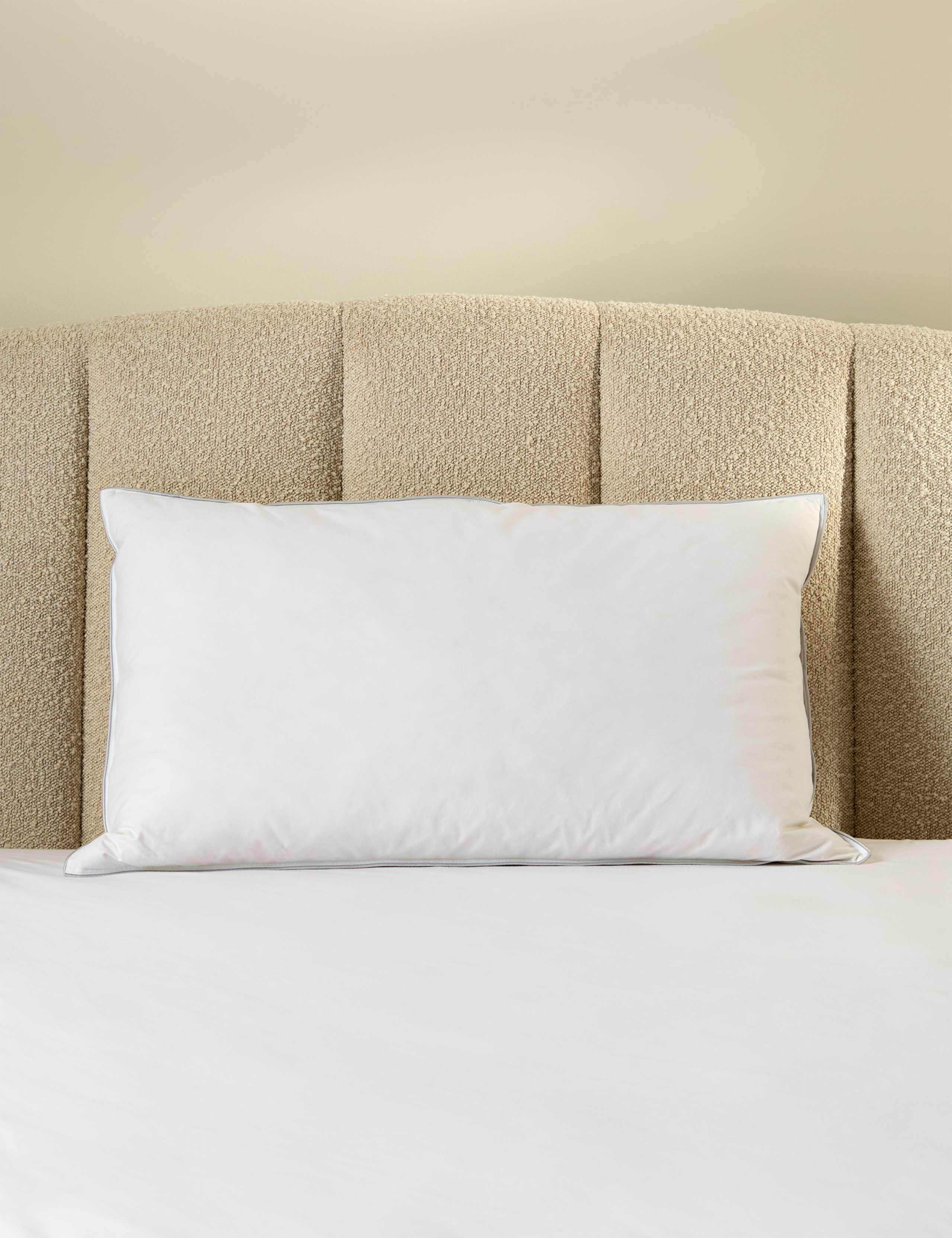 2pk Deluxe Hungarian Goose Feather & Down Soft Pillows 3 of 3