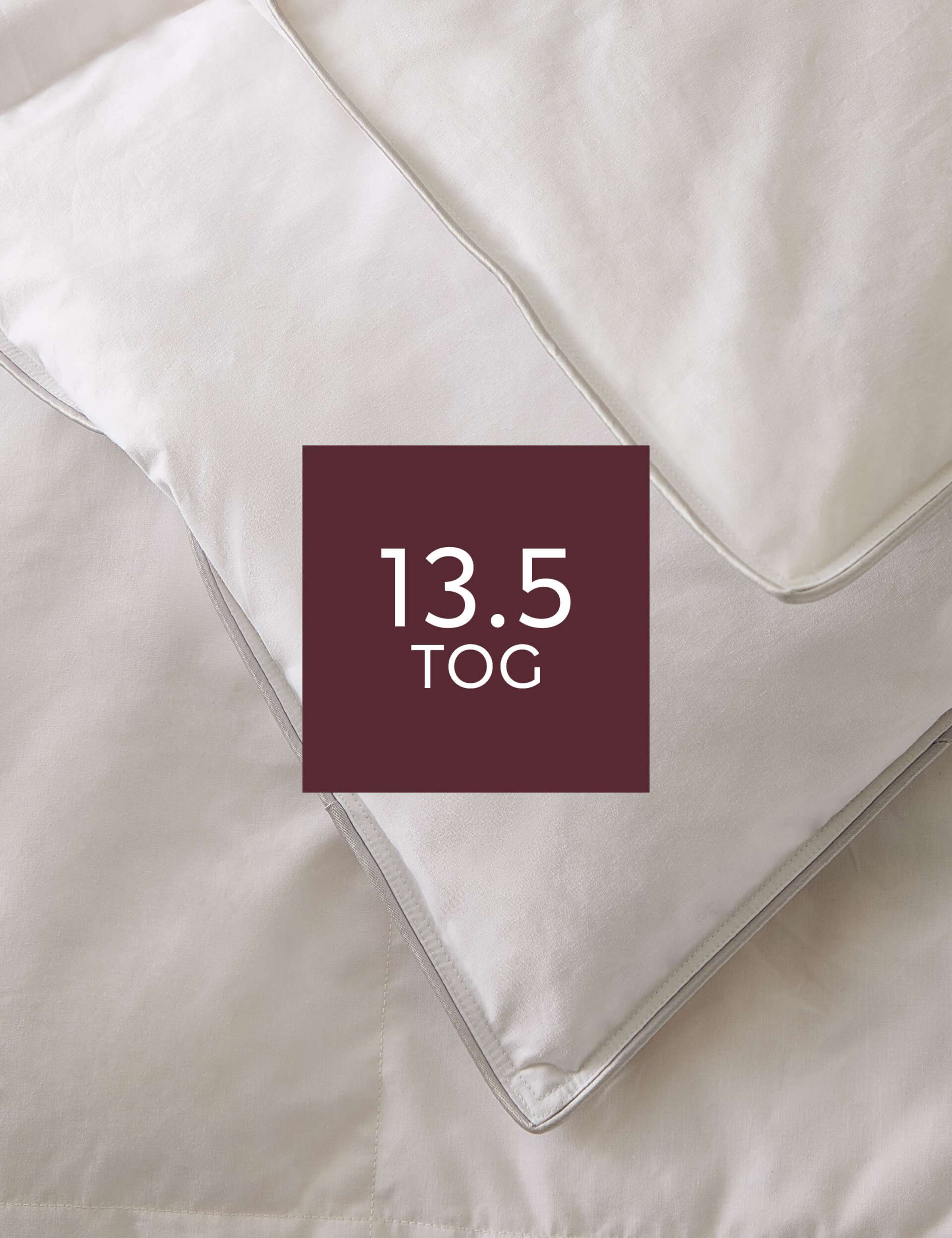 Deluxe Hungarian Goose Feather & Down 13.5 Tog Duvet 2 of 4