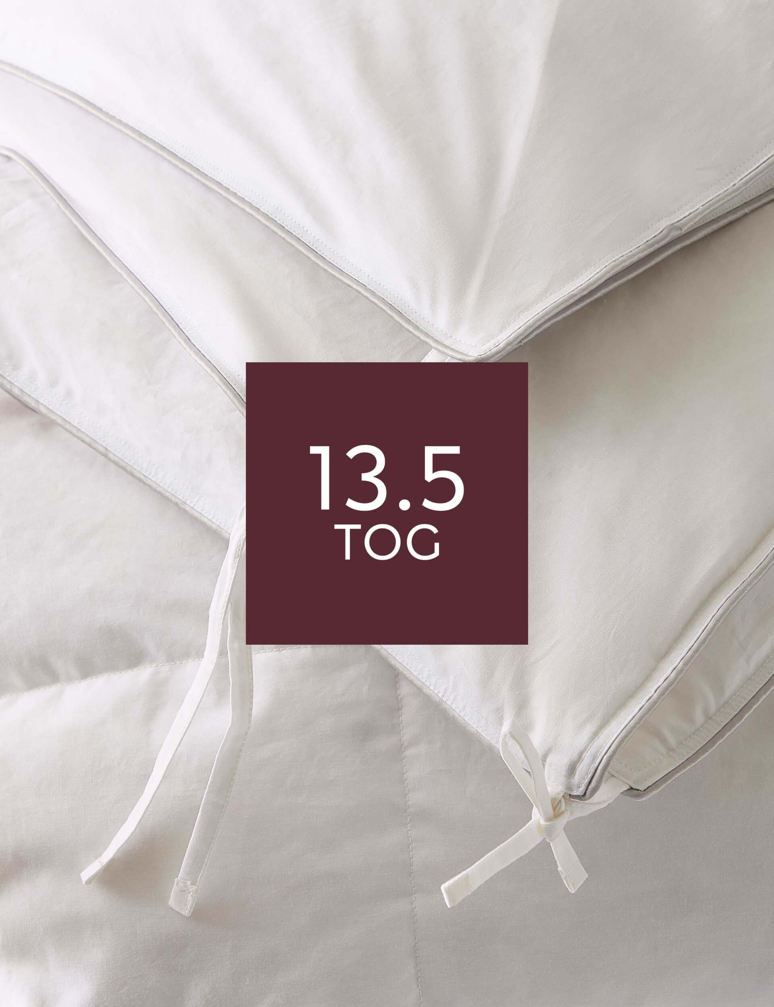 Deluxe Hungarian Goose Feather & Down 13.5 Tog All Seasons 3-in-1 Duvet 2 of 4