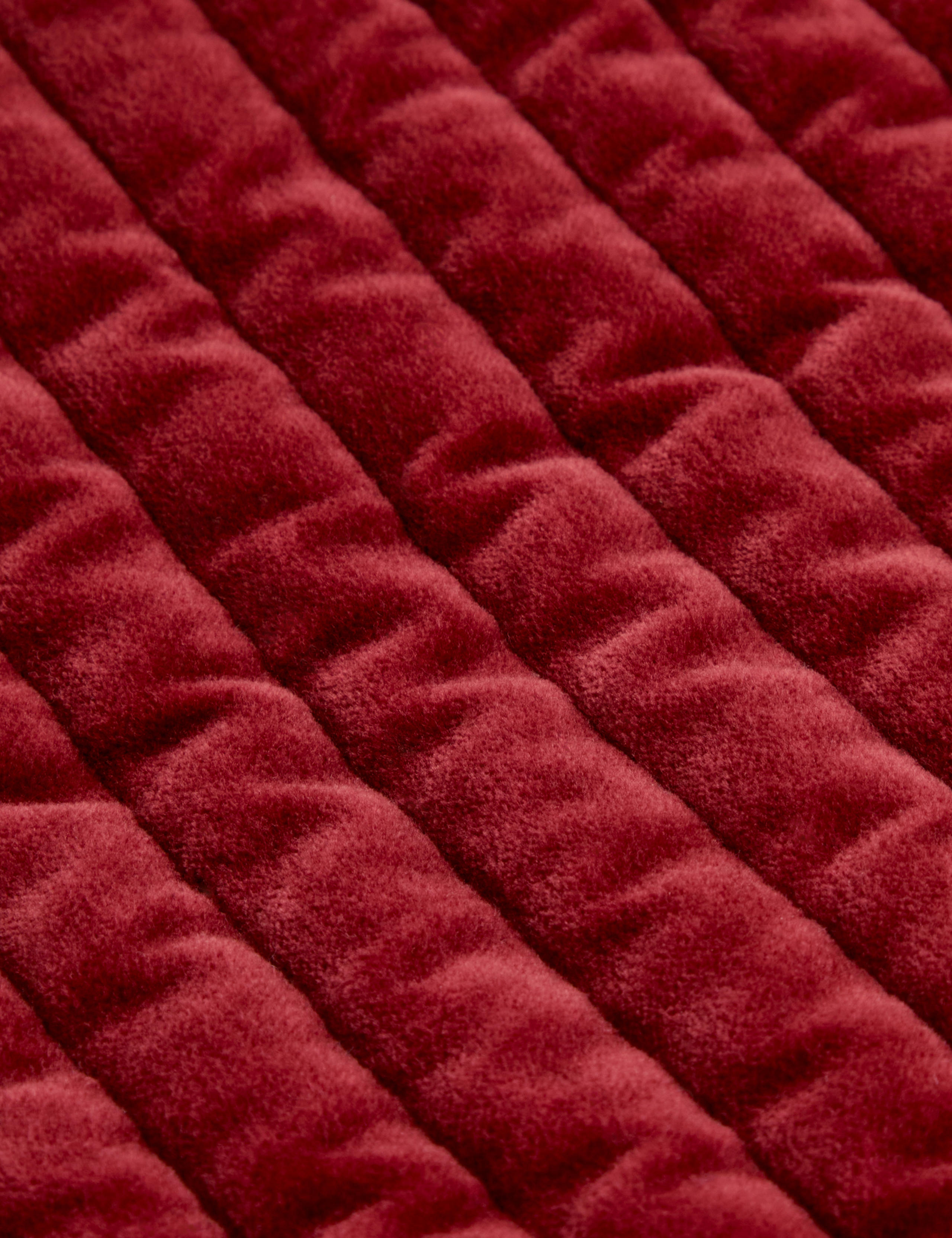 Pure Cotton Velvet Narrow Stripe Pillow Sham 4 of 6