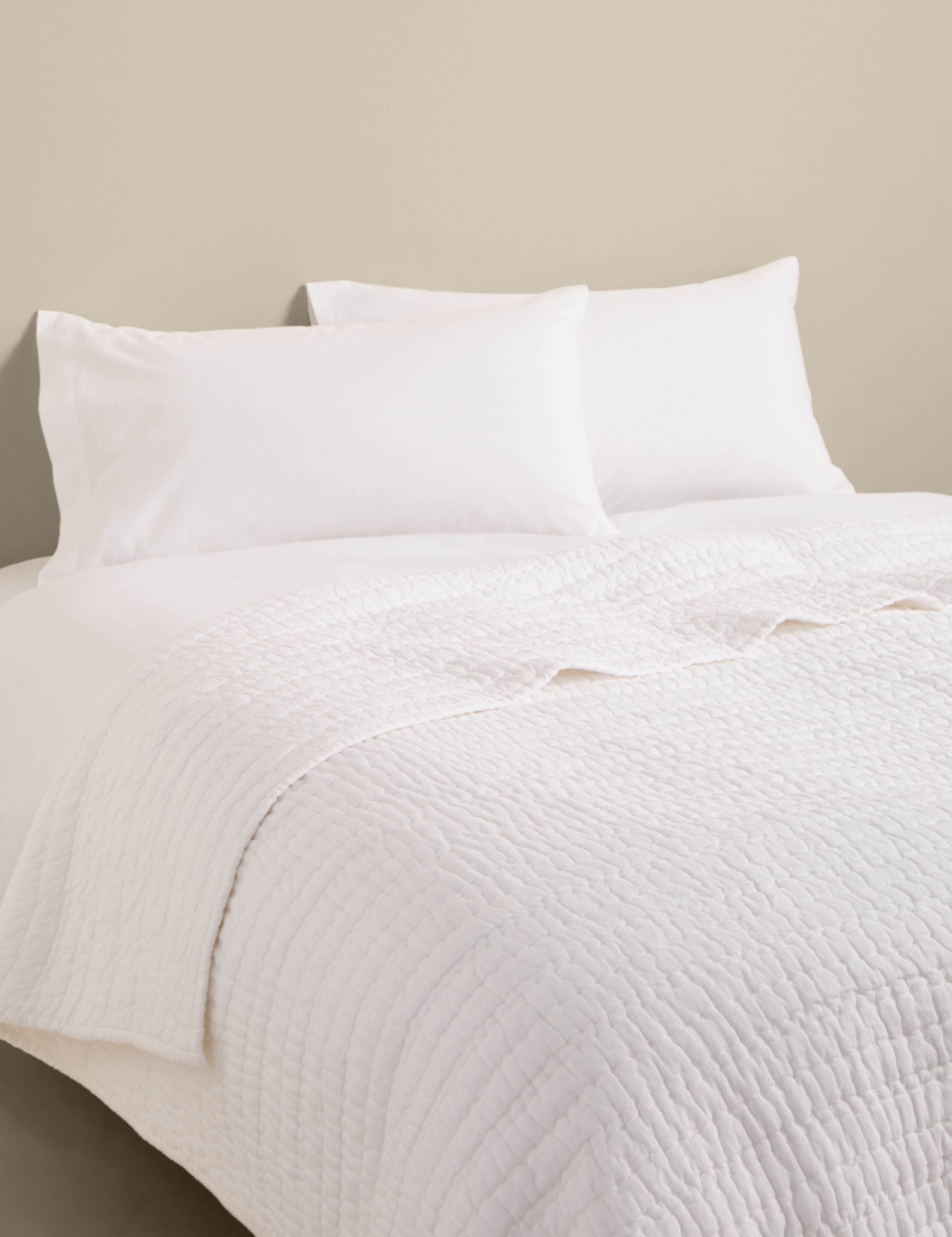 Textured Quilted Bedspread 1 of 5