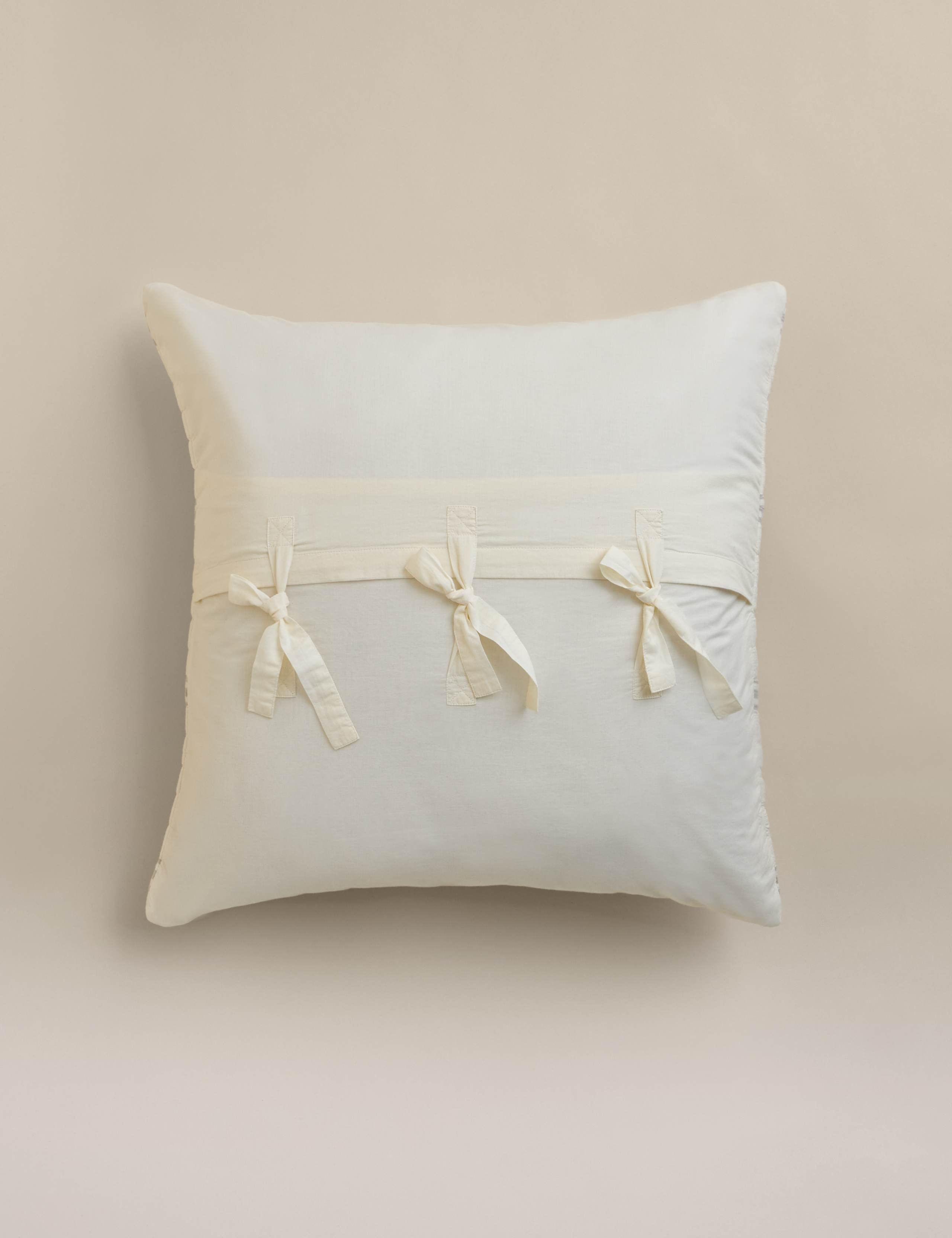 Pure Cotton Striped Textured Pillow Sham 5 of 5
