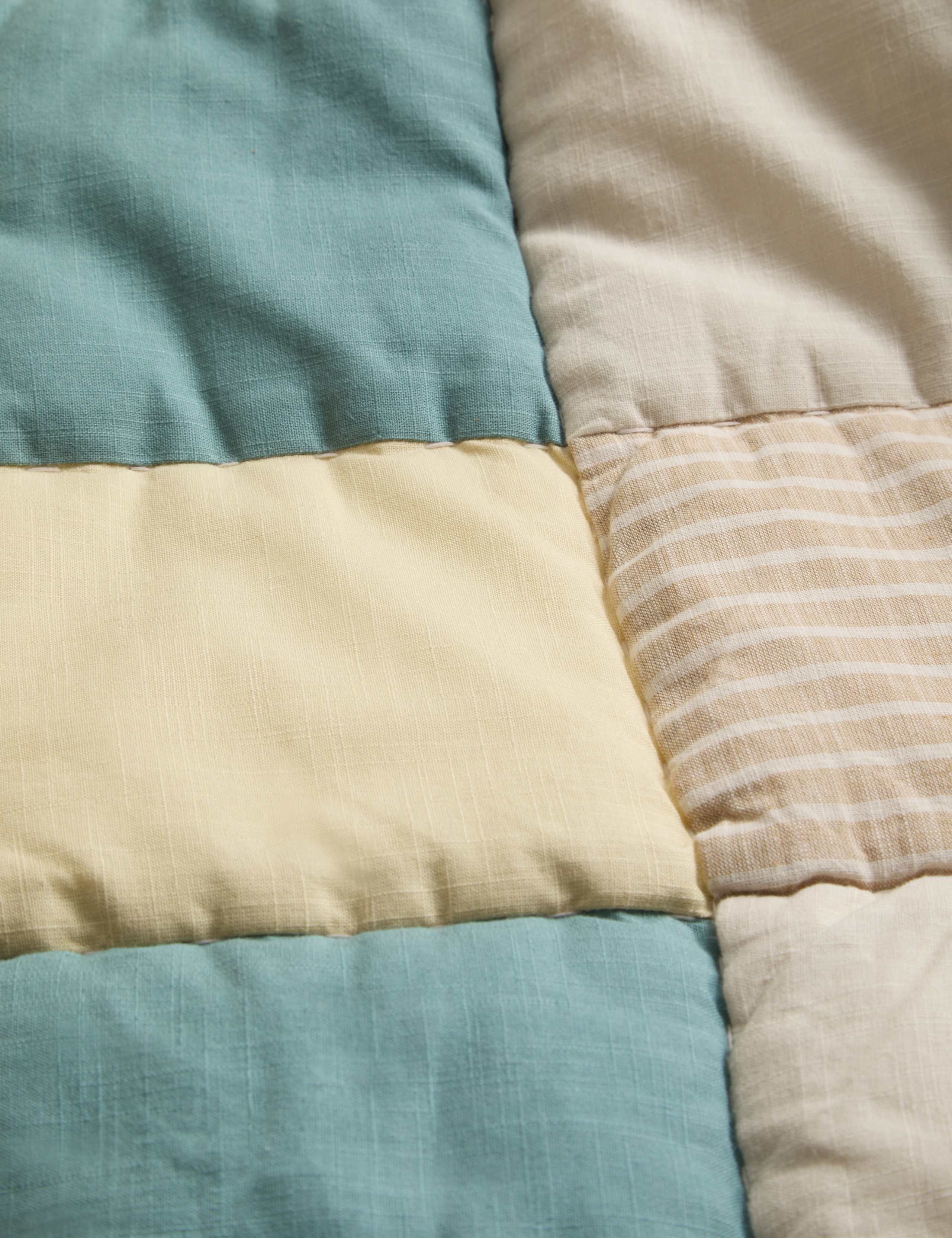 Pure Cotton Patchwork Bedspread 4 of 5