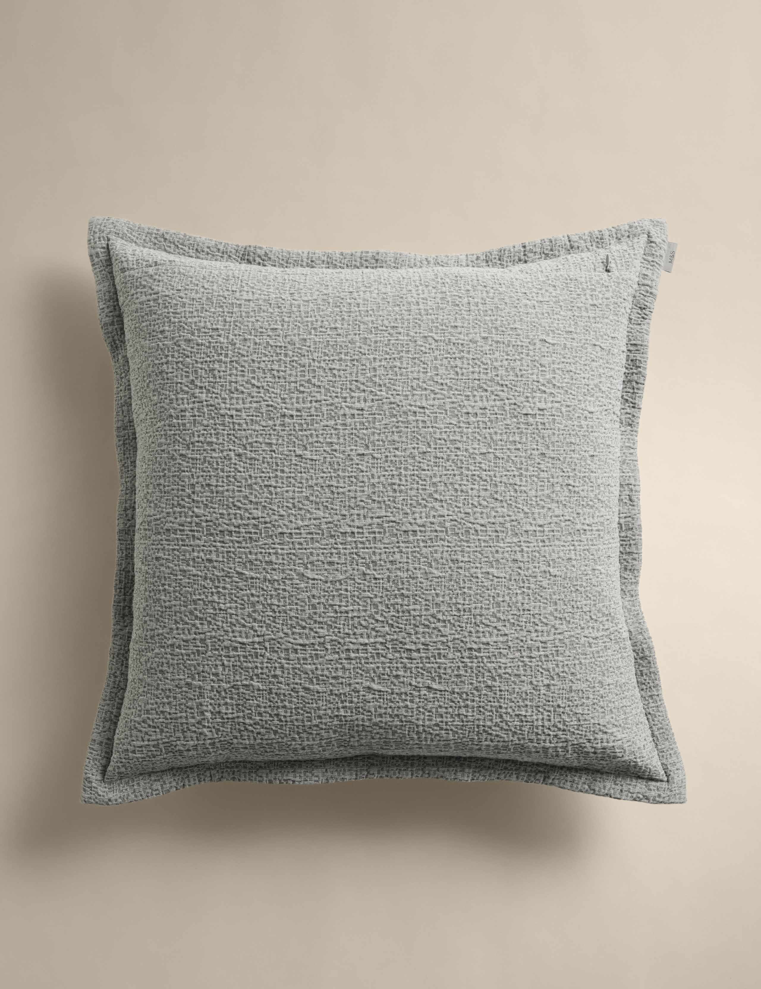 Pure Cotton Jacquard Large Decorative Cushion 3 of 6