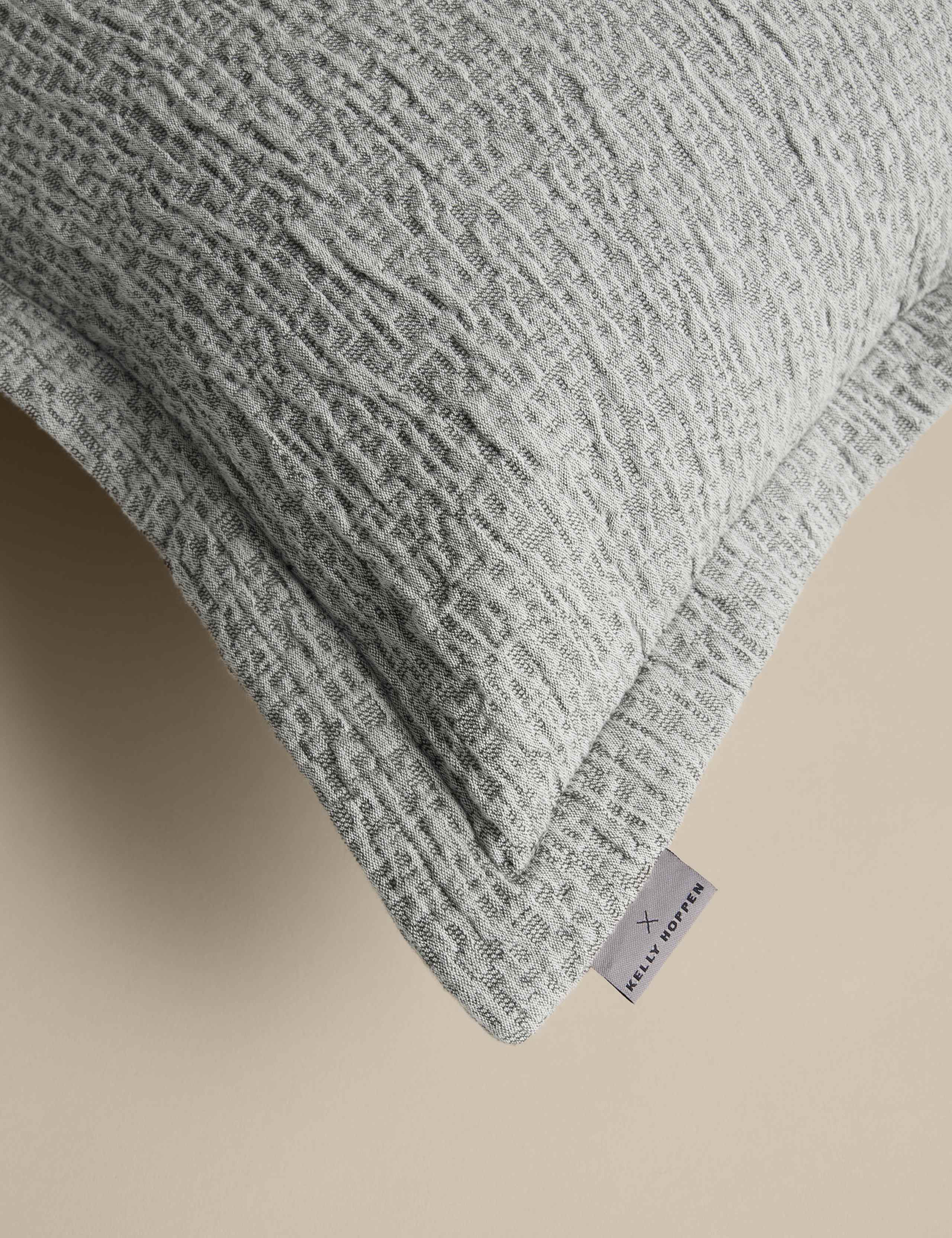 Pure Cotton Jacquard Large Decorative Cushion 4 of 6