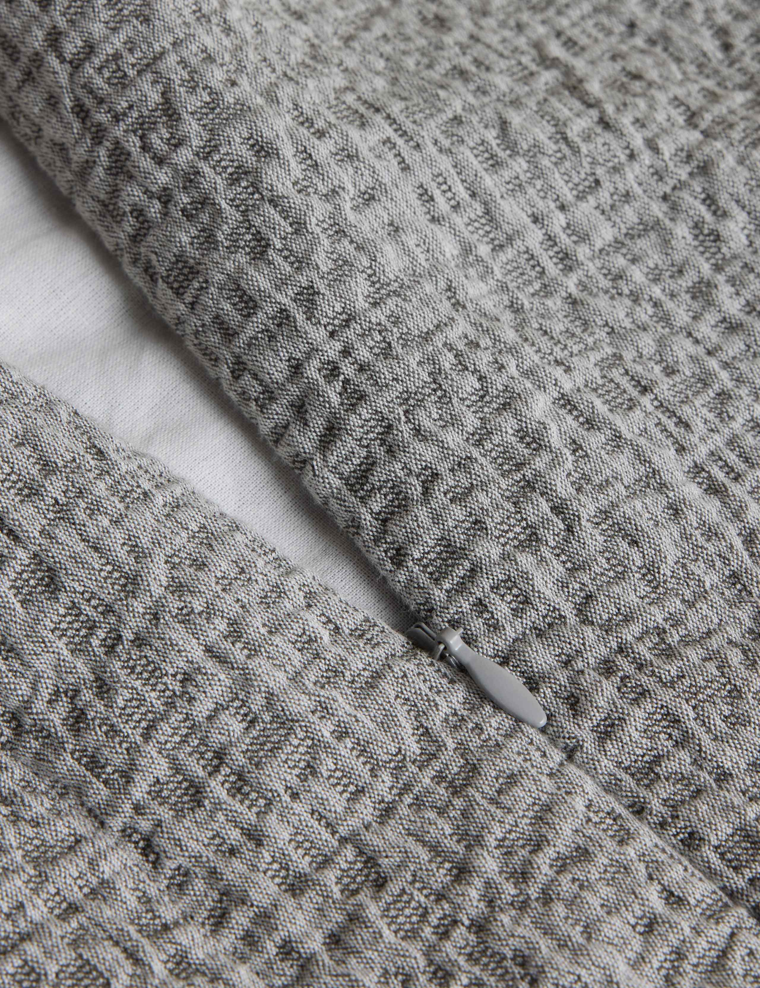 Pure Cotton Jacquard Large Decorative Cushion 6 of 6