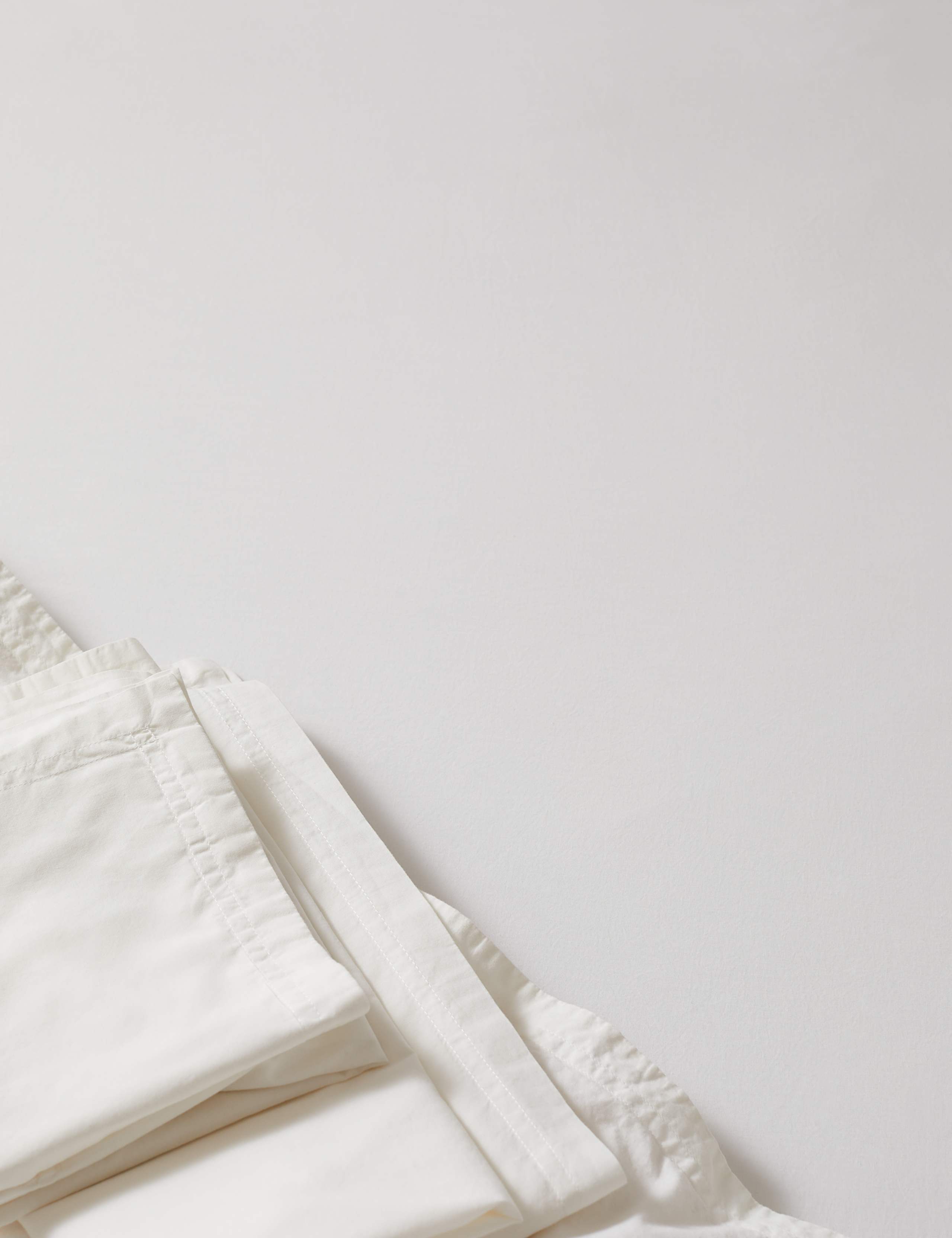 Washed Cotton Deep Fitted Sheet 2 of 2