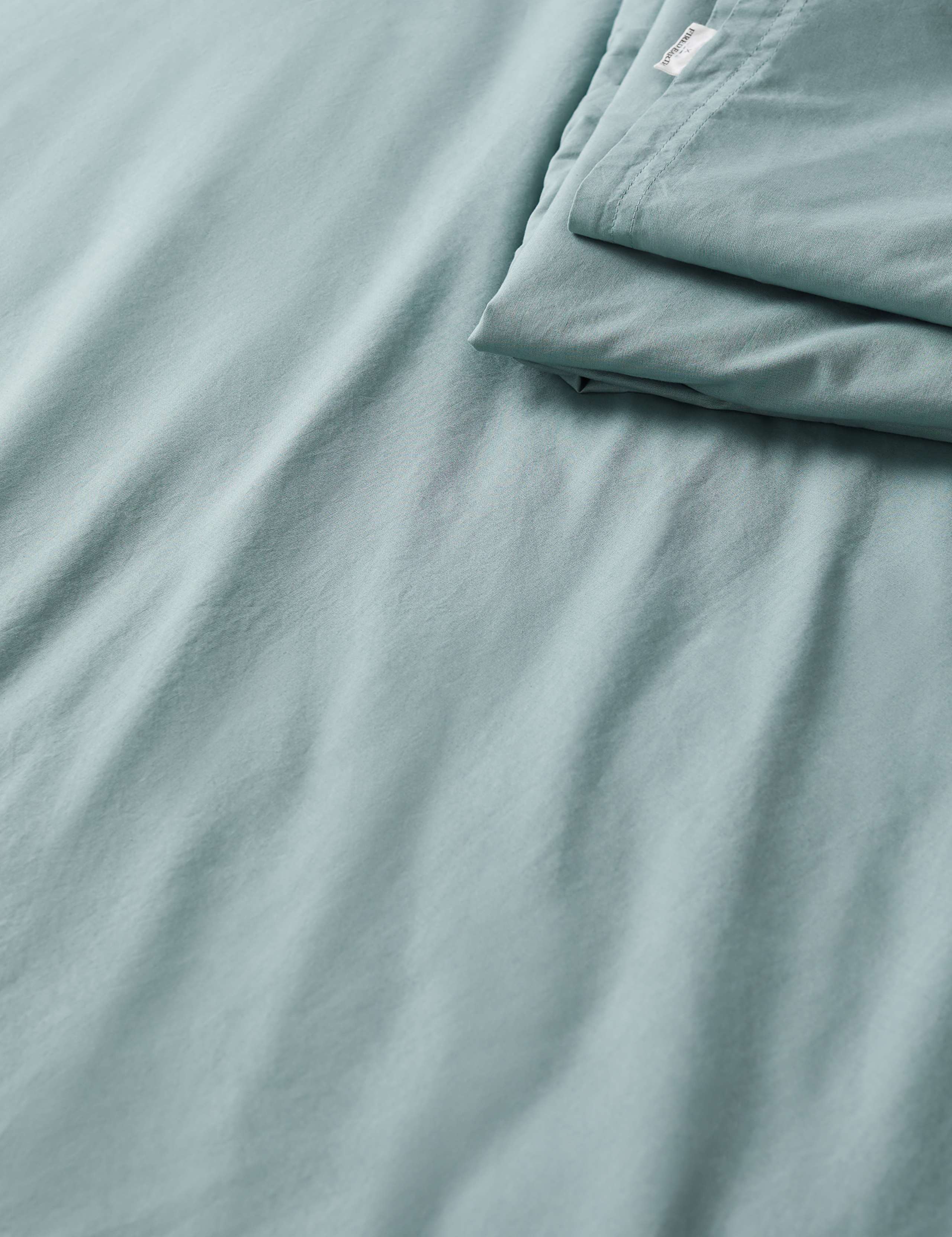 Washed Cotton Deep Fitted Sheet 3 of 3