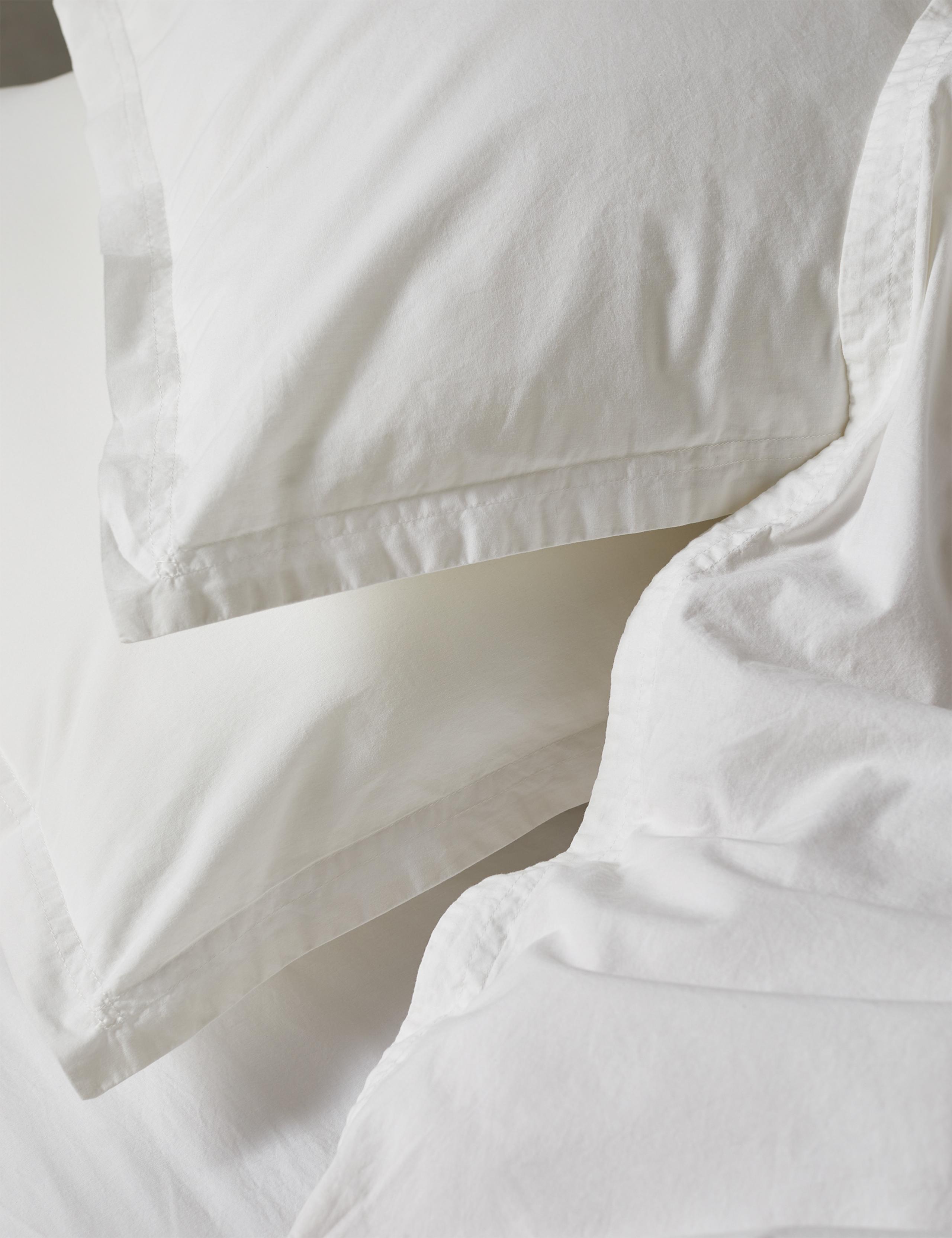2pk Washed Cotton Square Pillowcases 2 of 2