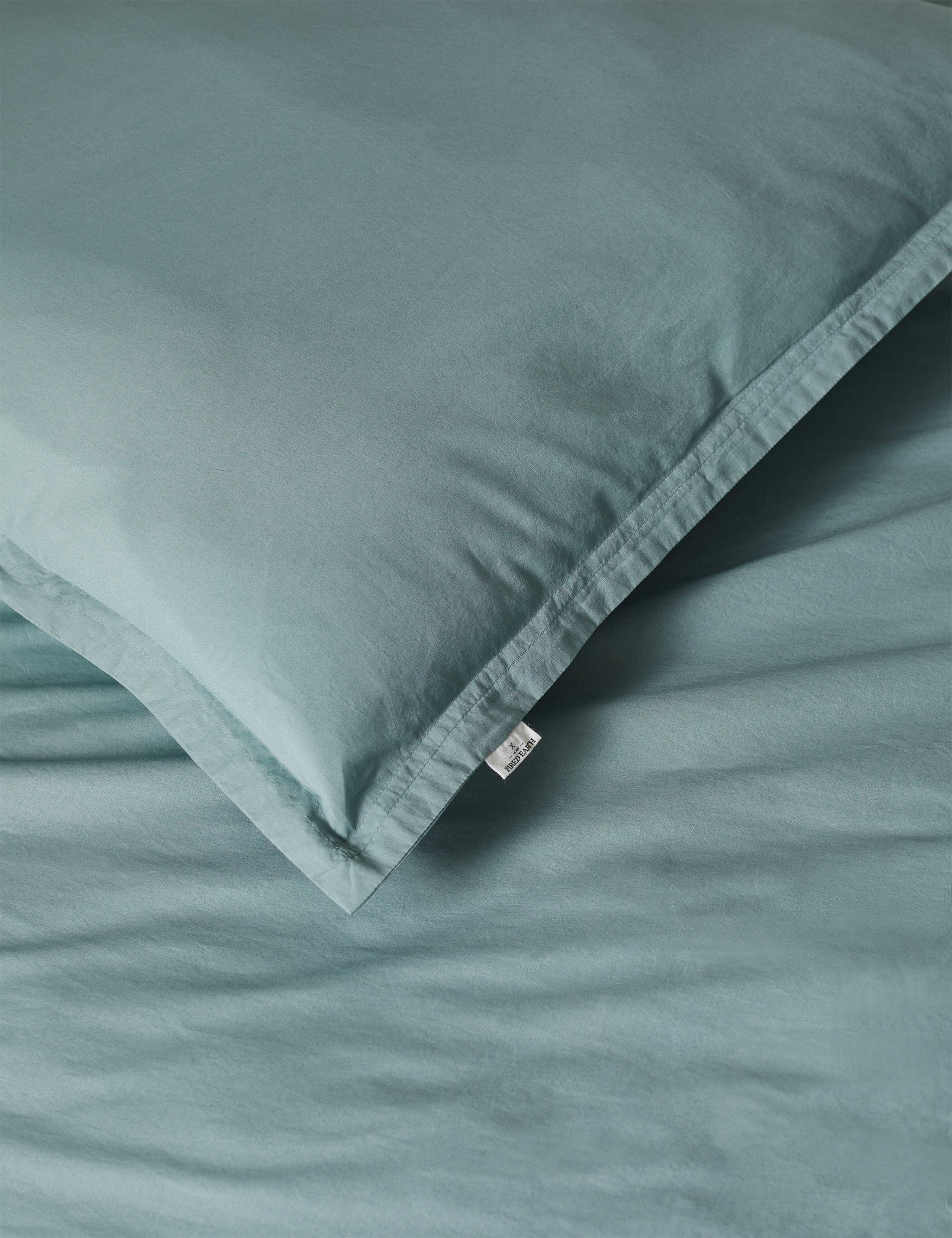 2pk Washed Cotton Square Pillowcases 1 of 2