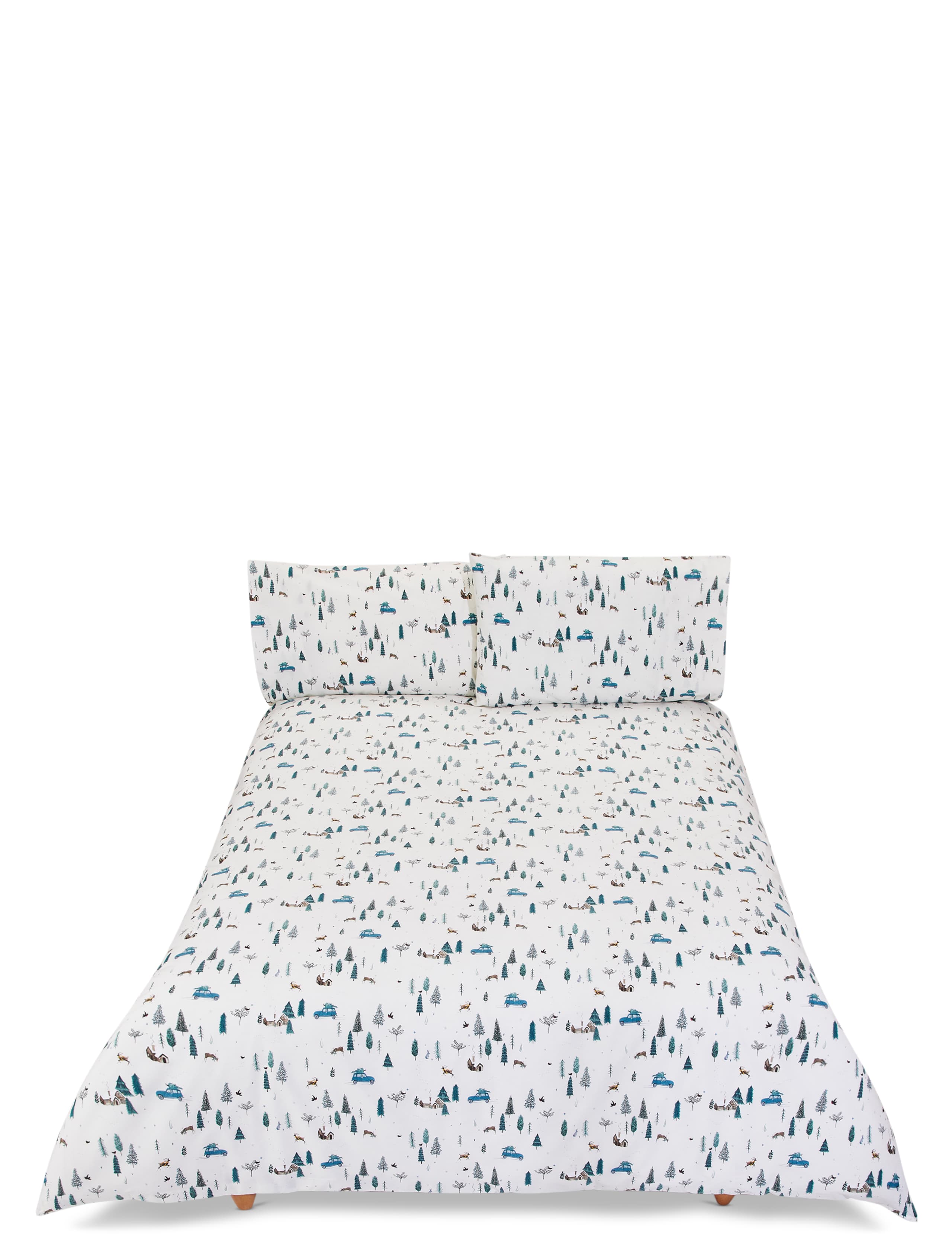 Alpine Lodge Printed Bedding Set 3 of 4