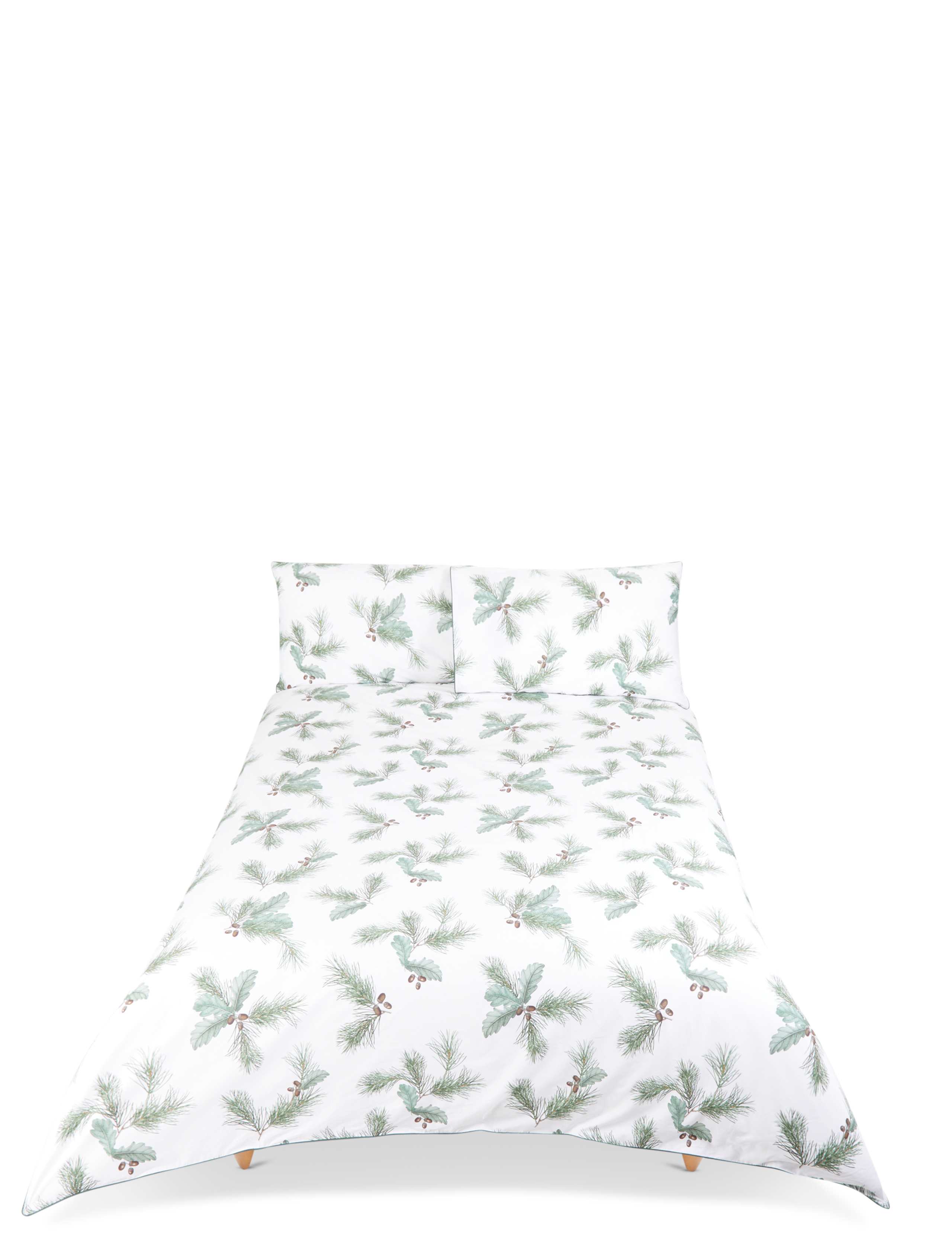 Pine Printed Bedding Set 3 of 4