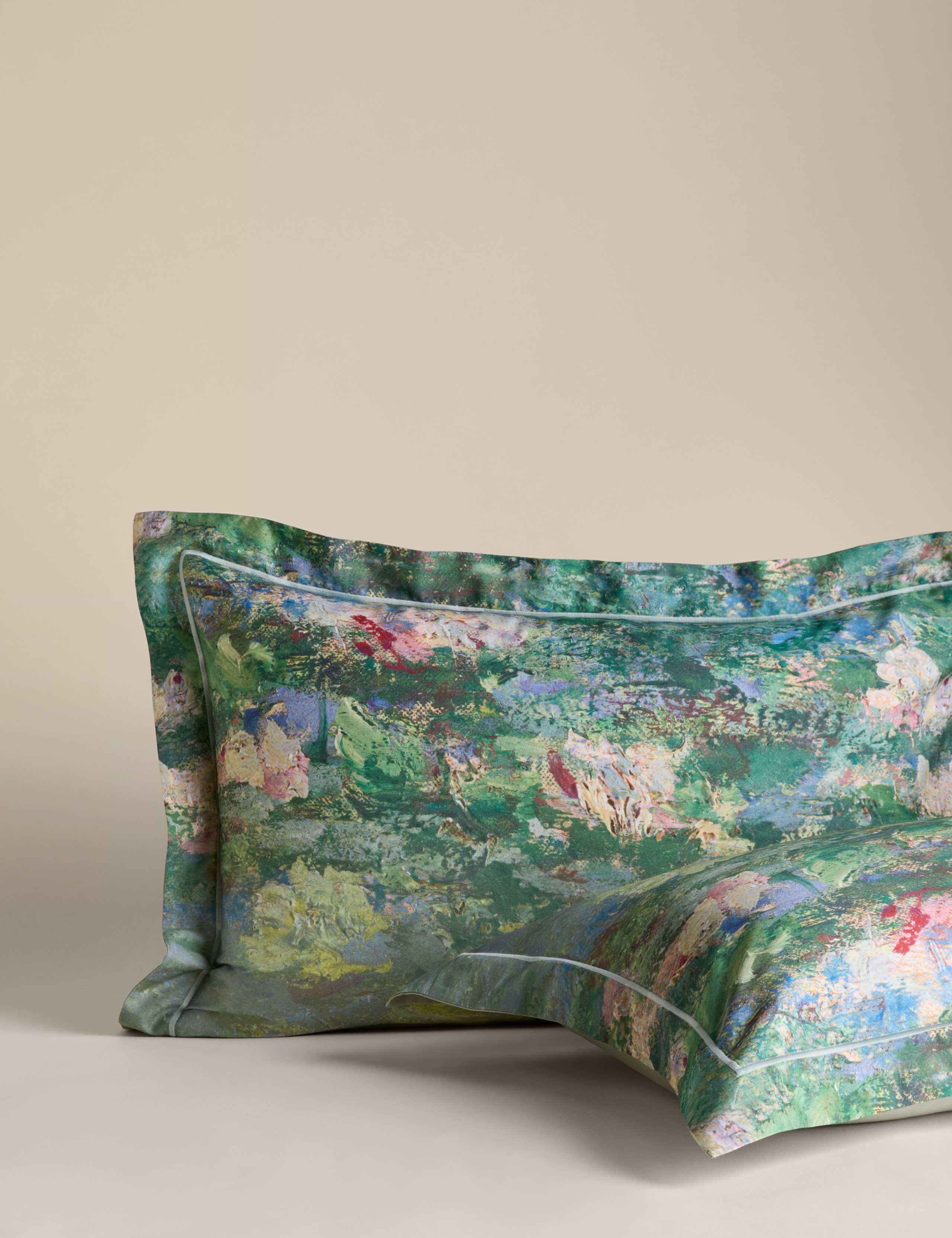 Pure Cotton Monet Waterlilies Bedding Set 3 of 5