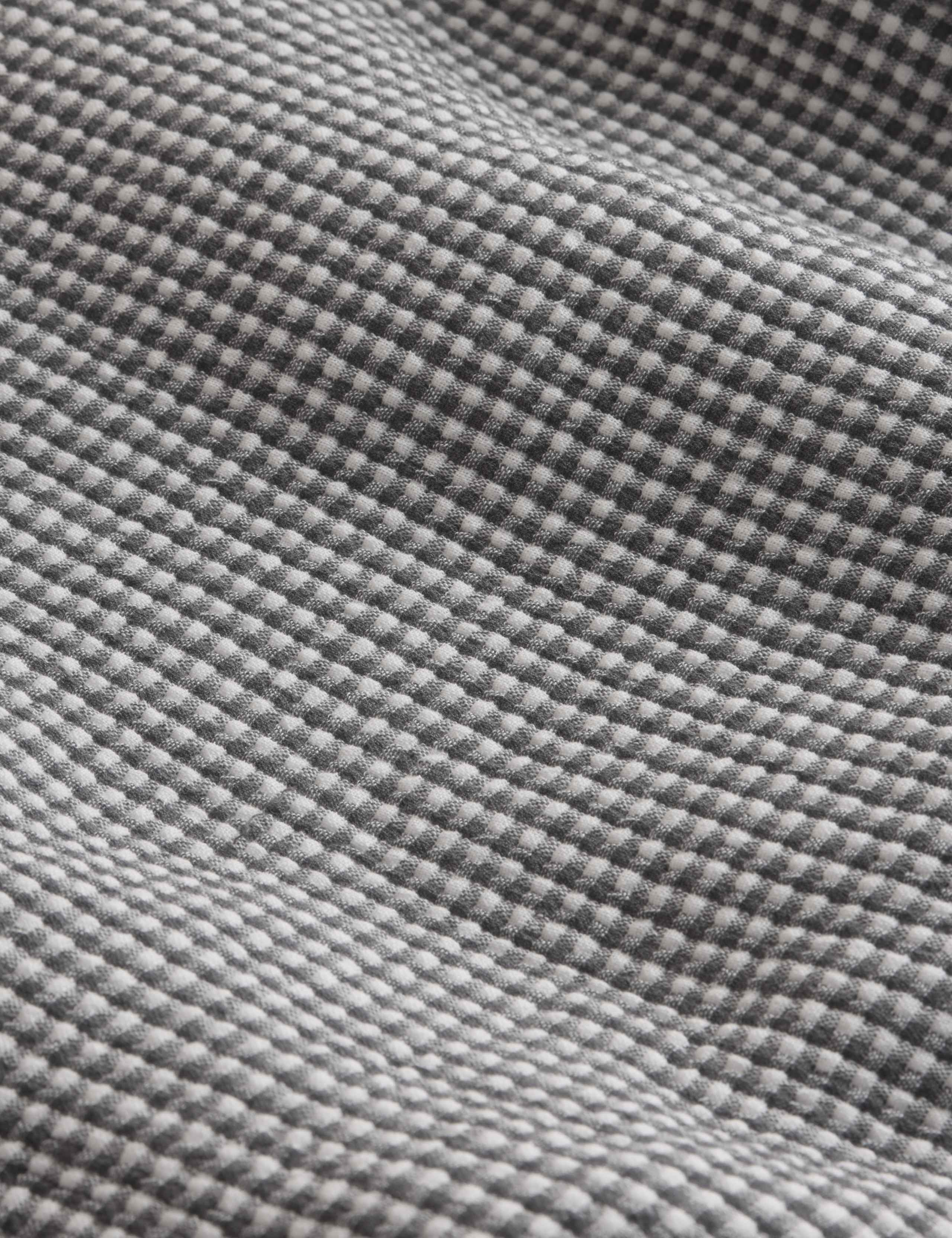 Cotton Rich Gingham Bedspread 4 of 5