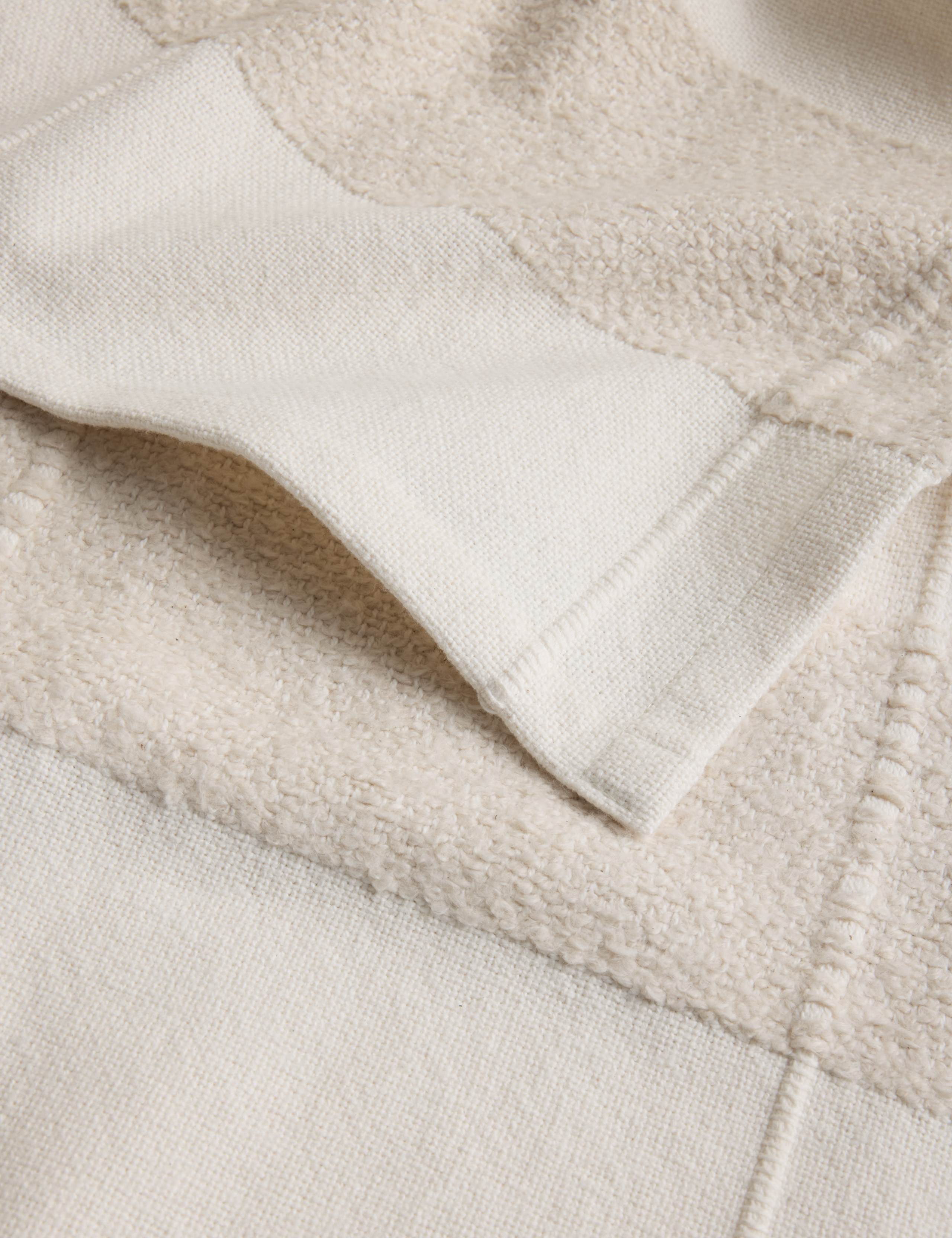 Pure Cotton Woven Boucle Bedspread 5 of 5