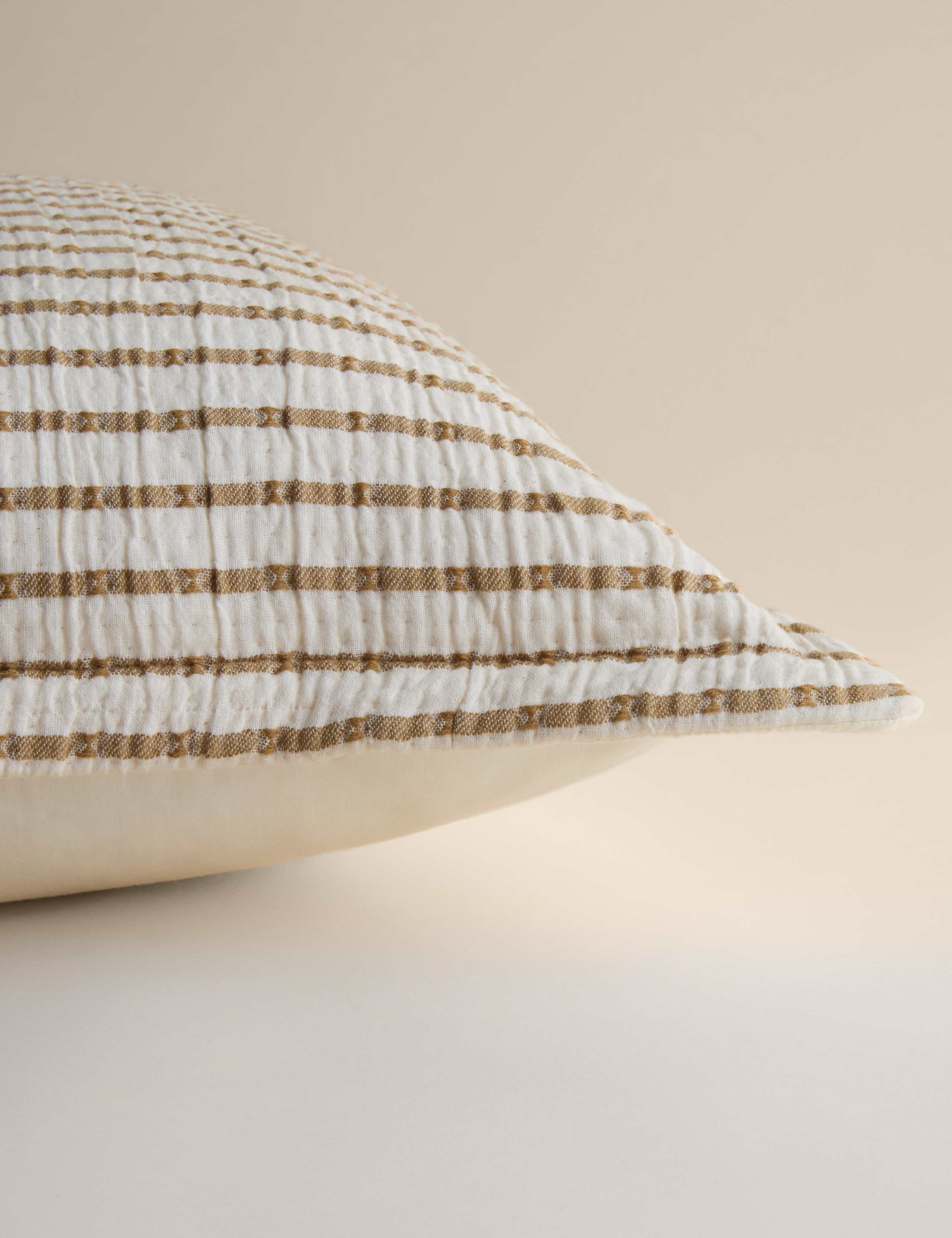 Cotton Rich Striped Matelasse Sham 3 of 6