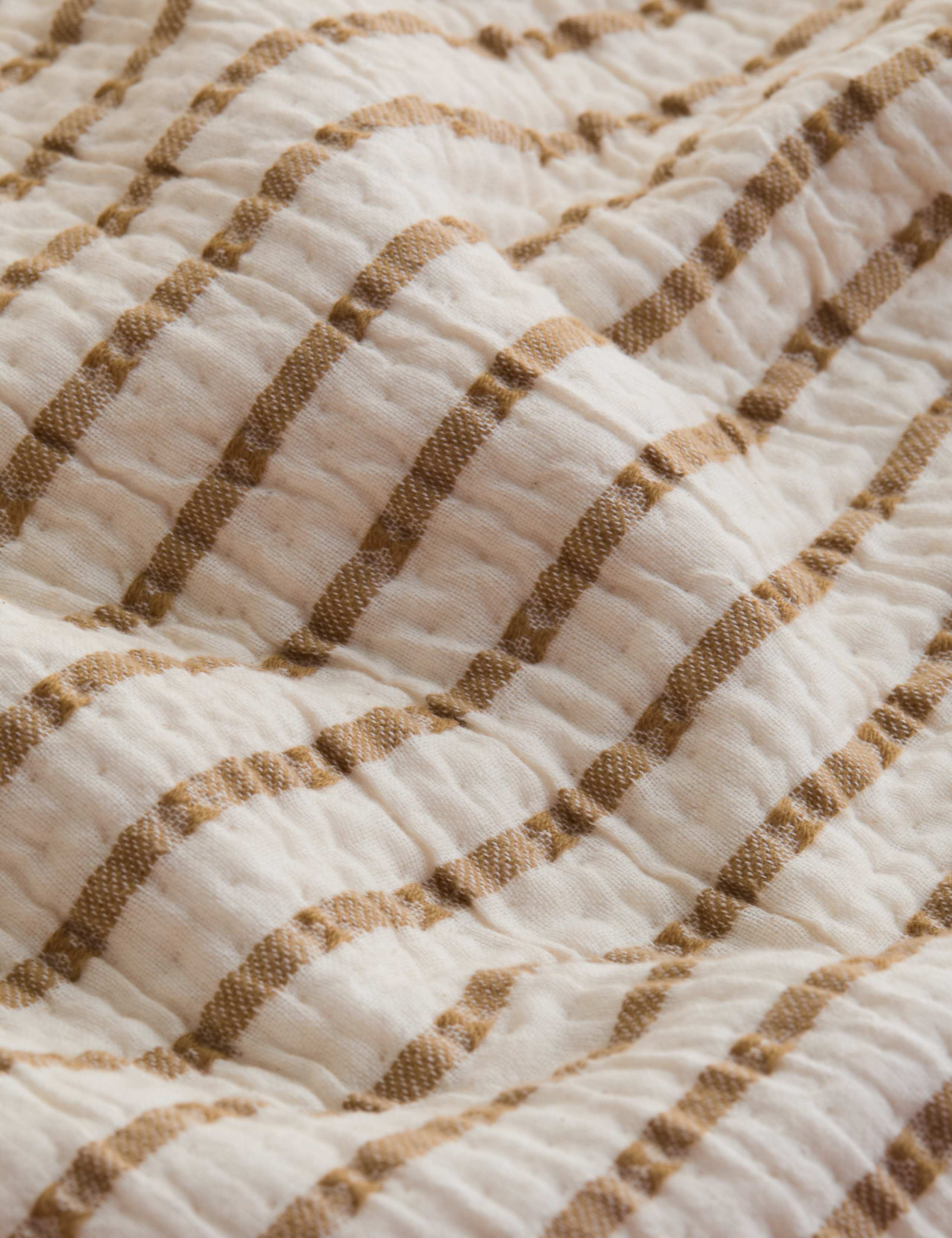 Cotton Rich Striped Matelasse Sham 4 of 6