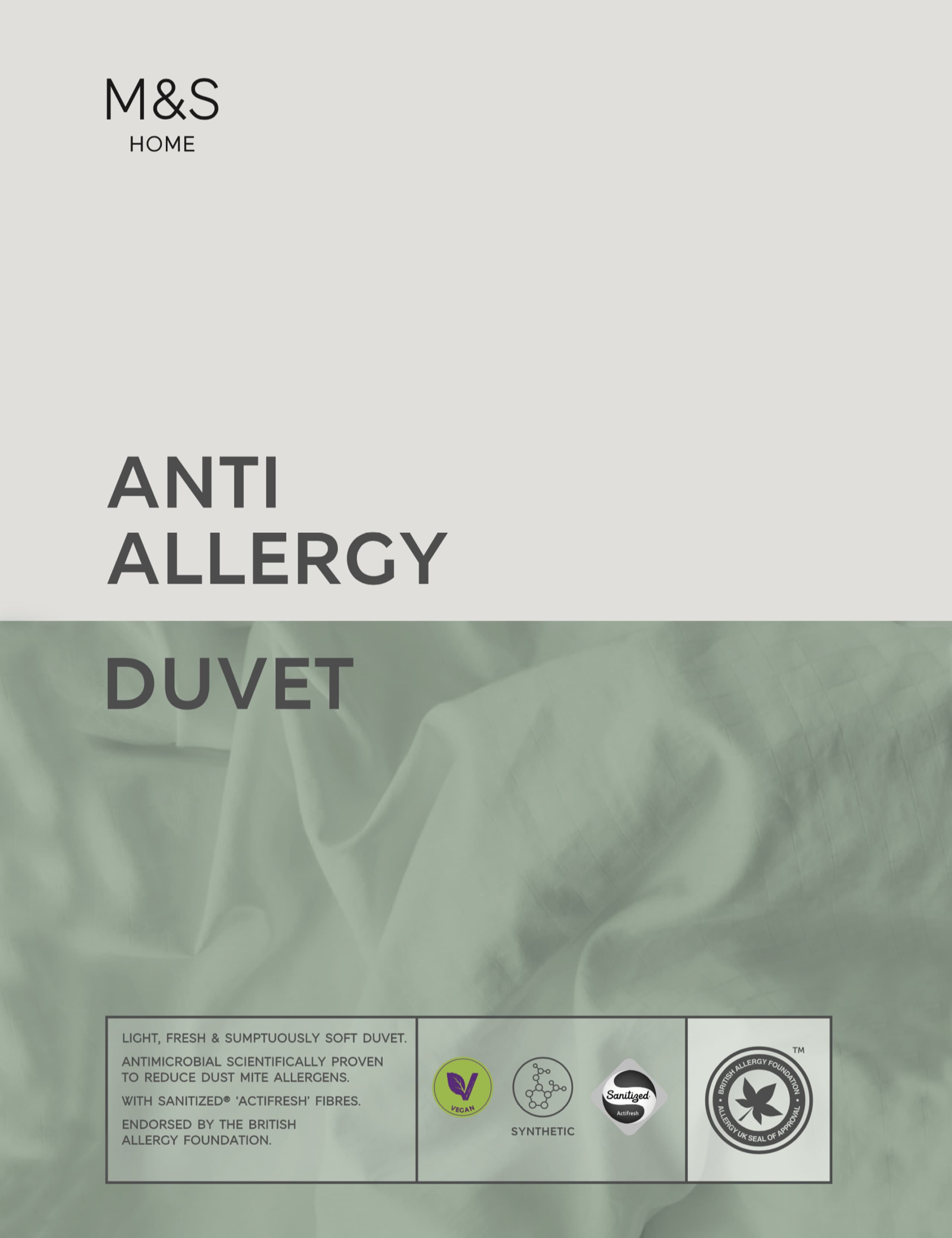 Anti Allergy 10.5 Tog Duvet 1 of 5