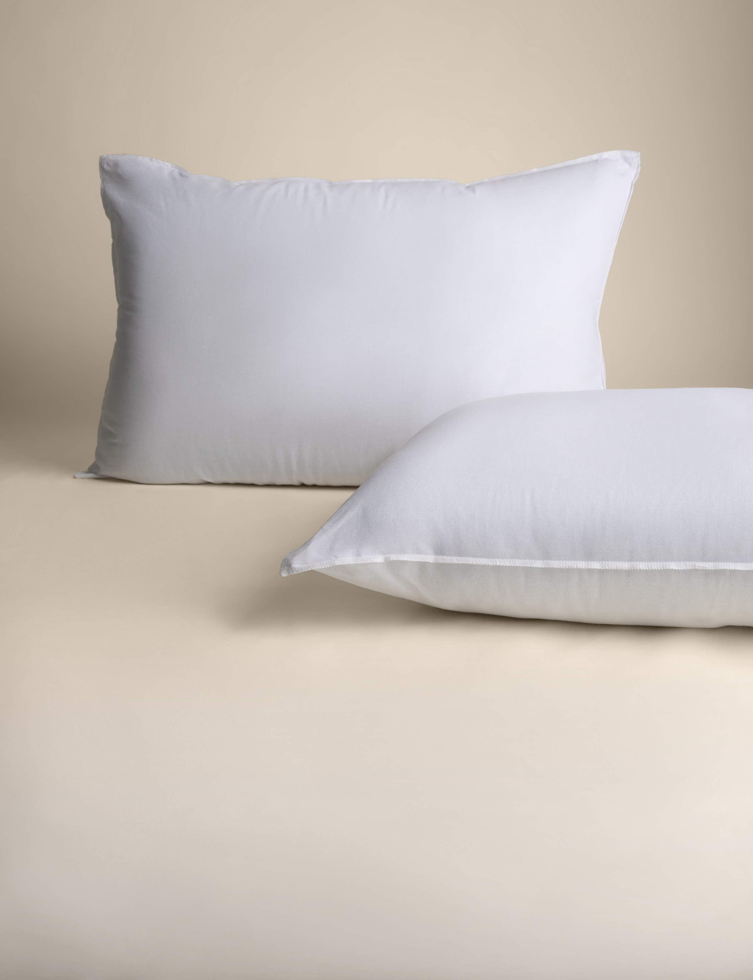 2 Pack Stay Cool Pure Cotton Medium Pillows 2 of 3